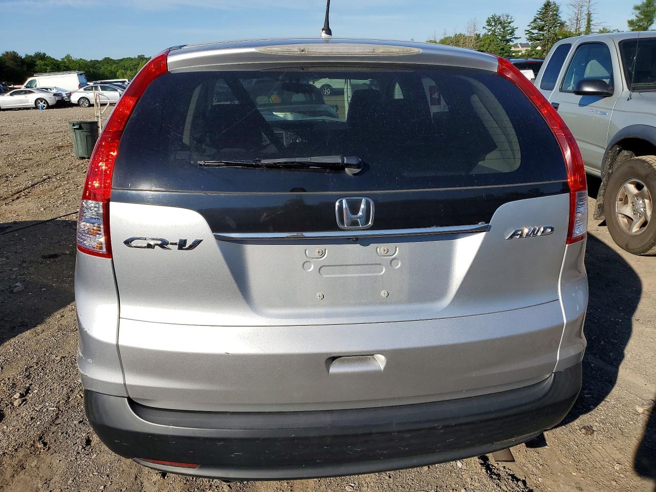 2013 Honda Cr-v Ex Silver vin: 2HKRM4H56DH609637