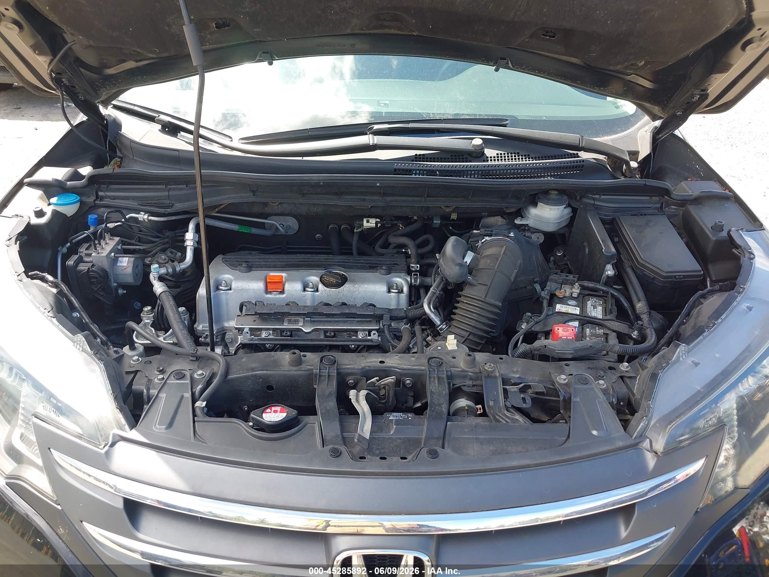2013 Honda Cr-v Ex Черный vin: 2HKRM4H56DH615065