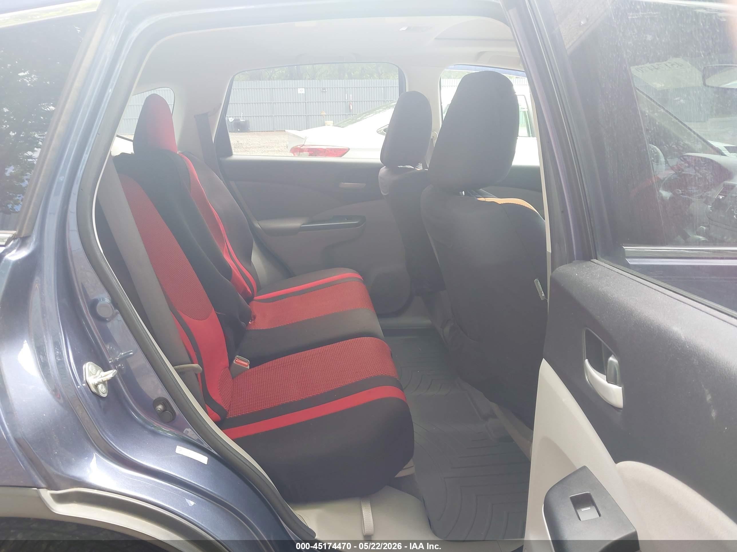 2013 Honda Cr-v Ex Blue vin: 2HKRM4H56DH629466