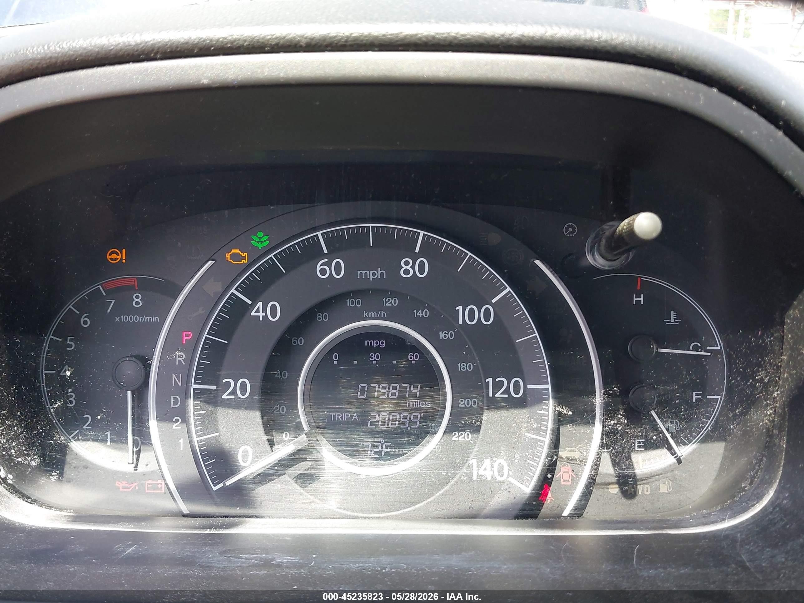 2013 Honda Cr-v Ex Blue vin: 2HKRM4H56DH634750