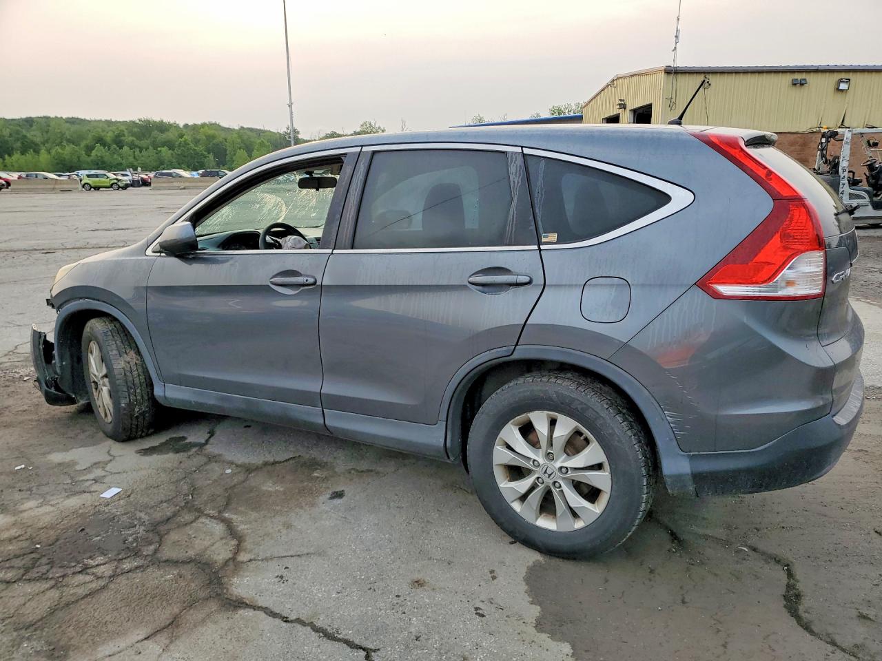 2013 Honda Cr-v Ex Gray vin: 2HKRM4H56DH646722