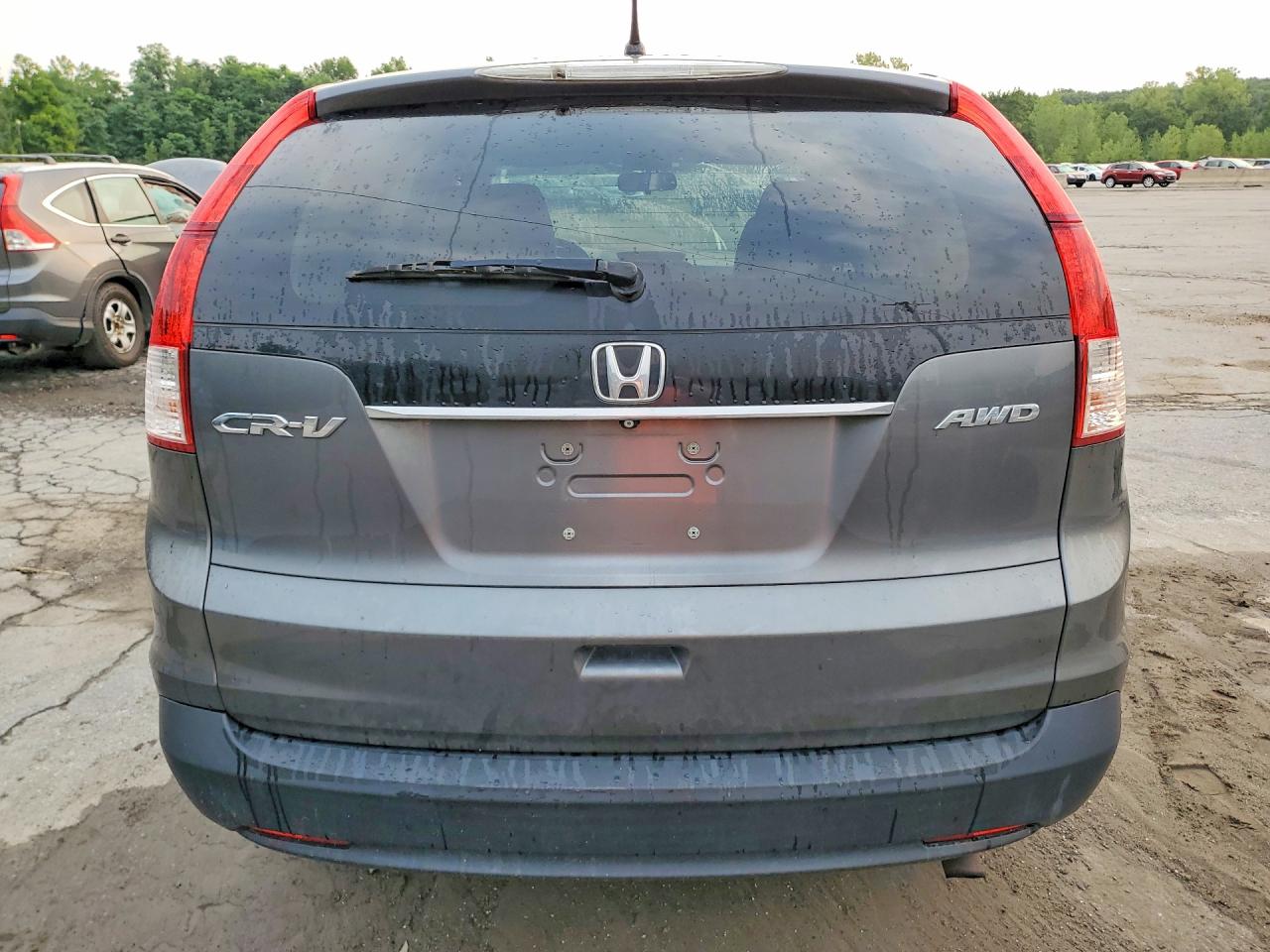 2013 Honda Cr-v Ex Gray vin: 2HKRM4H56DH646722