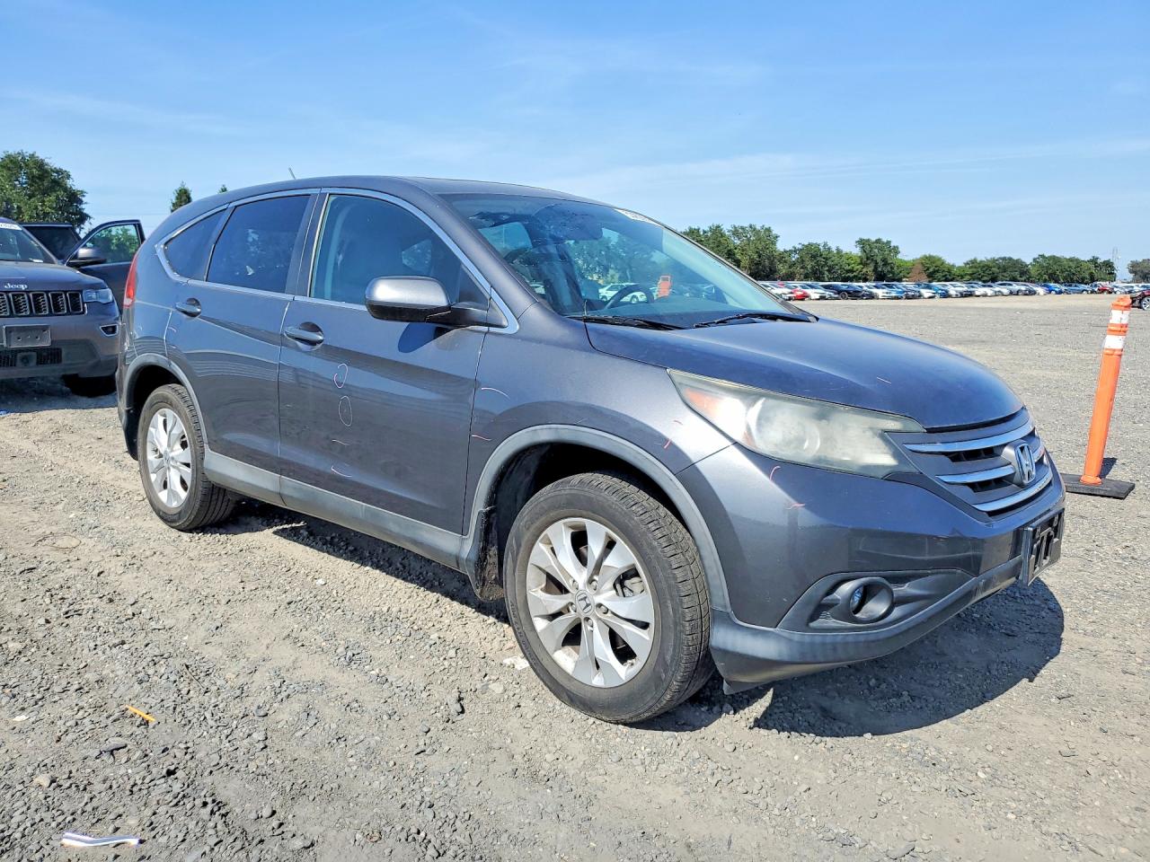 2013 Honda Cr-v Ex Gray vin: 2HKRM4H56DH646753