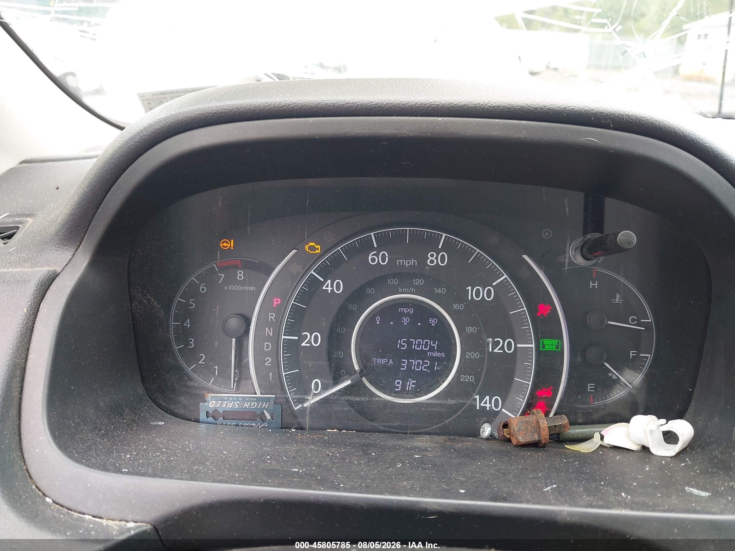 2013 Honda Cr-v Ex Silver vin: 2HKRM4H56DH659342