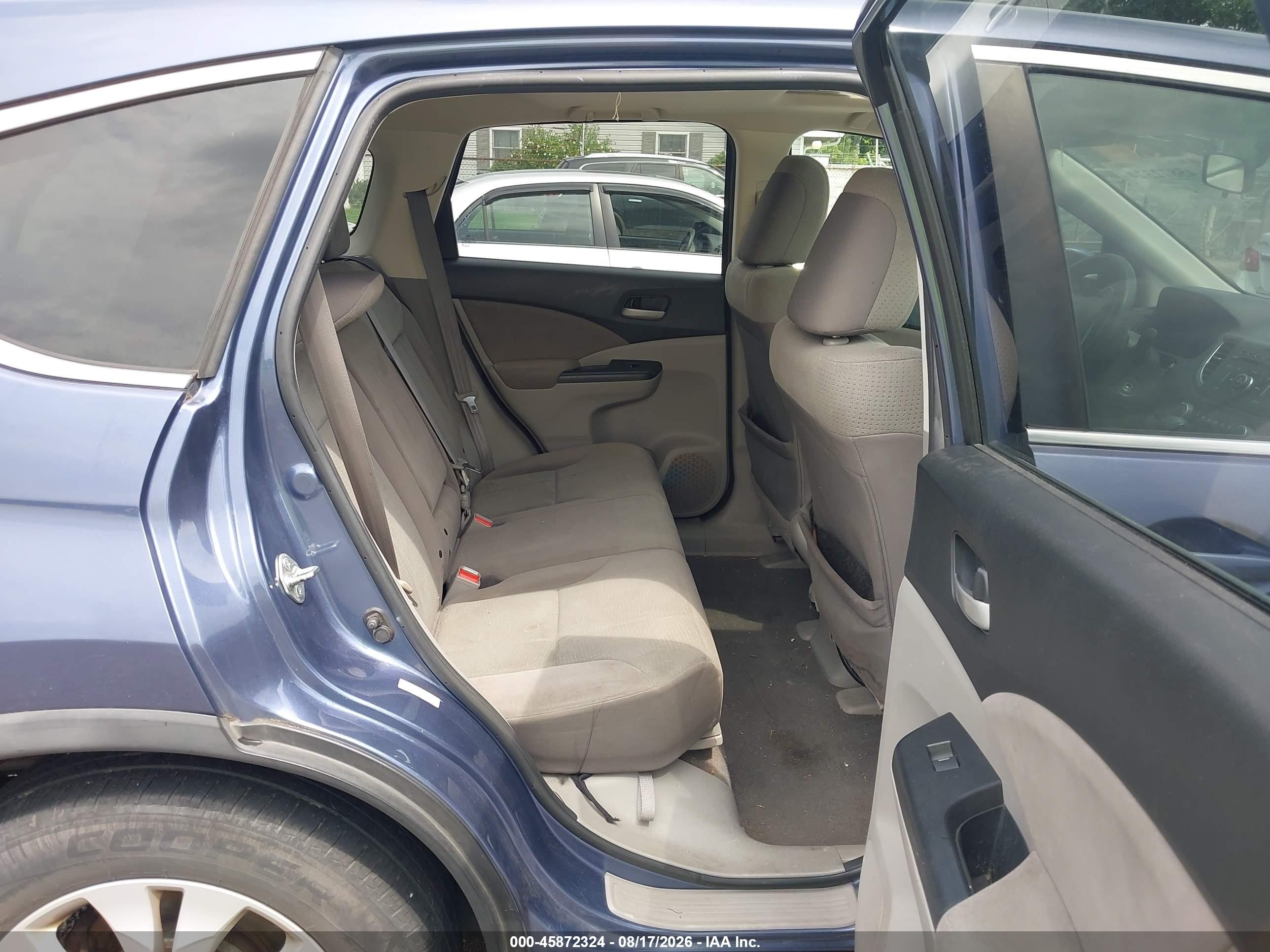 2013 Honda Cr-v Ex Синий vin: 2HKRM4H56DH662547
