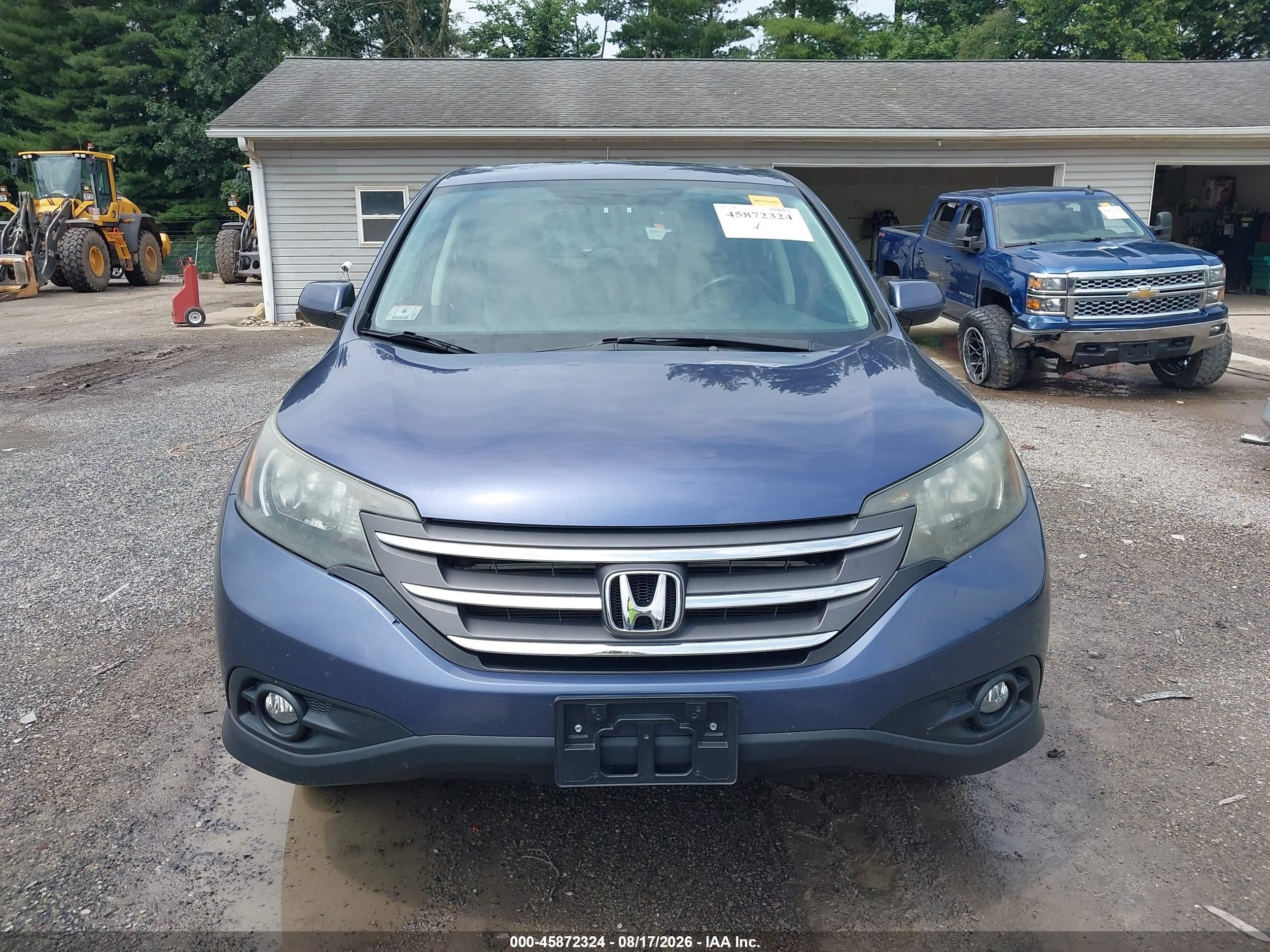 2013 Honda Cr-v Ex Синий vin: 2HKRM4H56DH662547