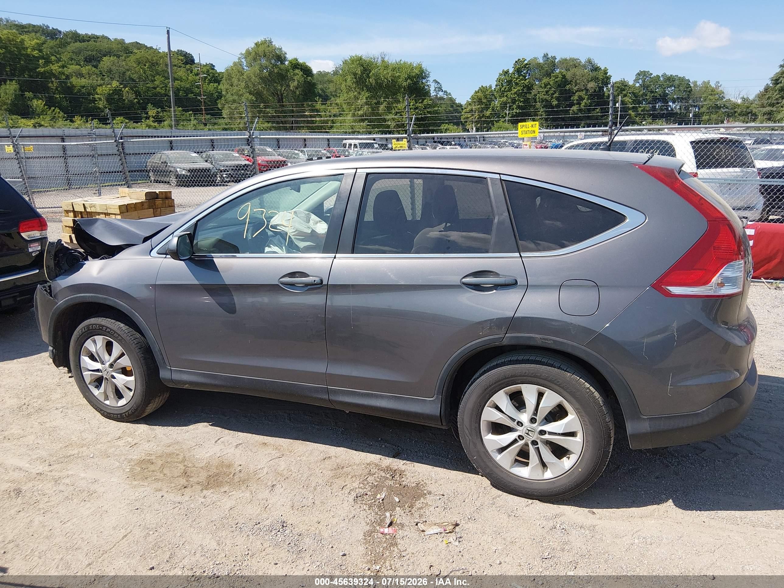 2013 Honda Cr-v Ex Black vin: 2HKRM4H56DH672088