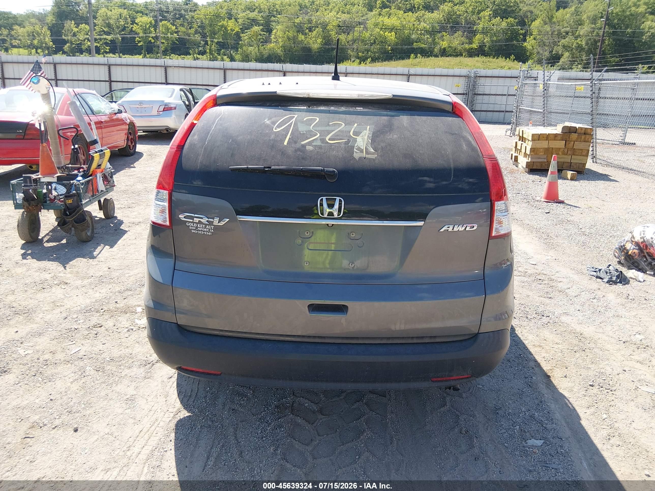 2013 Honda Cr-v Ex Black vin: 2HKRM4H56DH672088