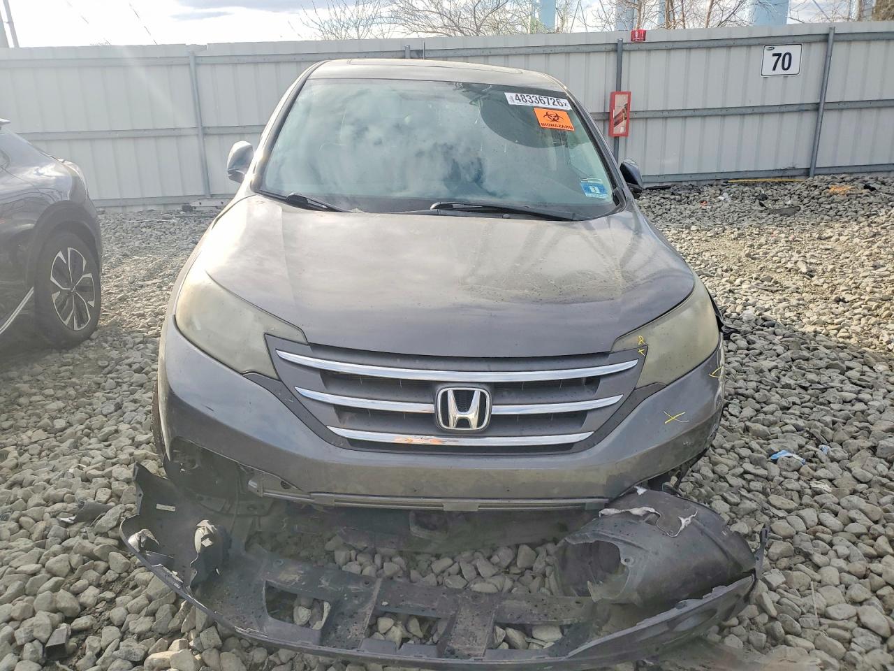 2013 Honda Cr-v Ex Gray vin: 2HKRM4H56DH688369