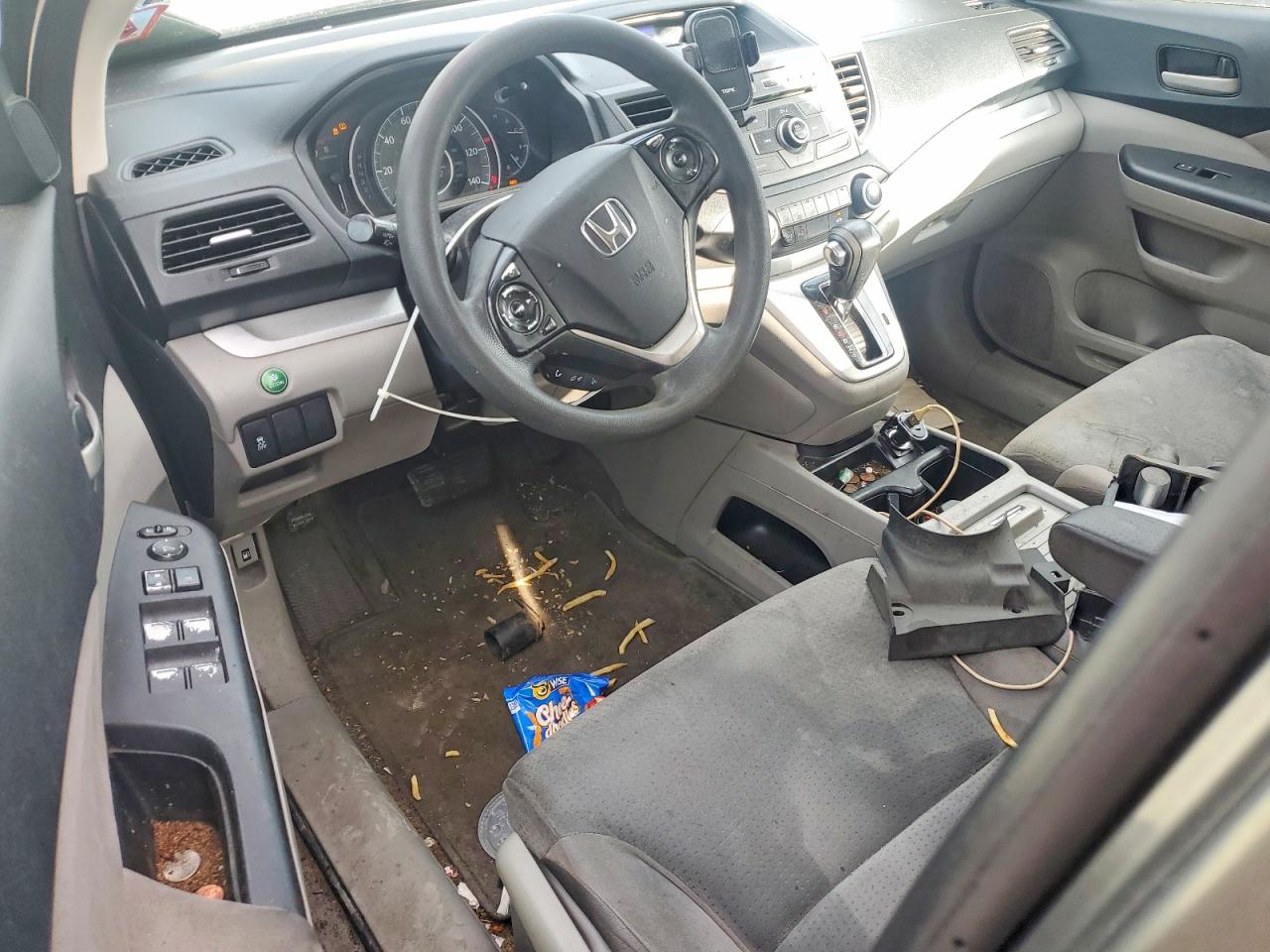 2013 Honda Cr-v Ex Gray vin: 2HKRM4H56DH688369