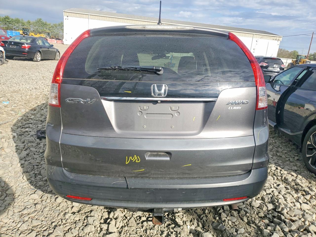 2013 Honda Cr-v Ex Gray vin: 2HKRM4H56DH688369