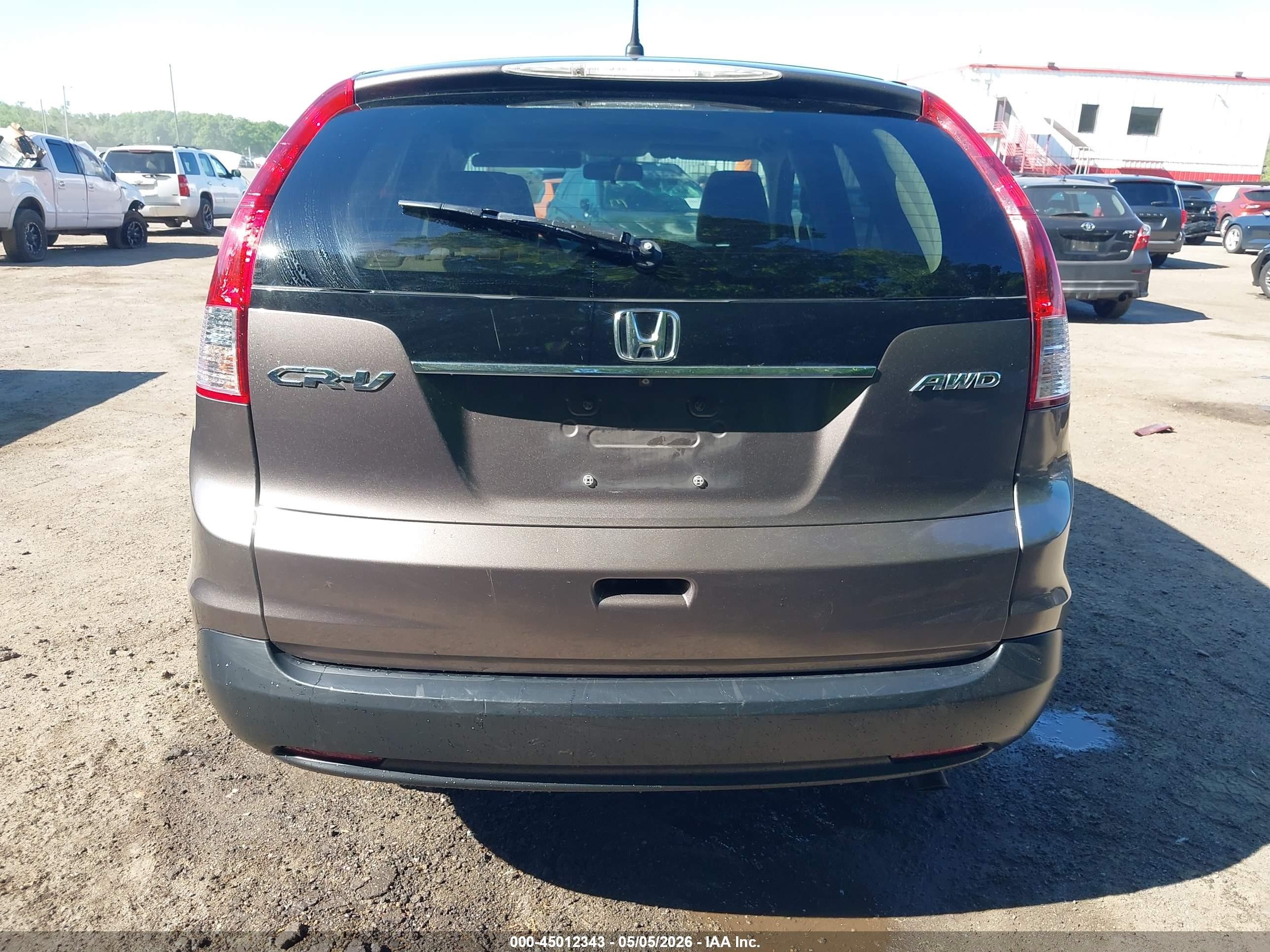 2014 Honda Cr-v Ex Brown vin: 2HKRM4H56EH620140