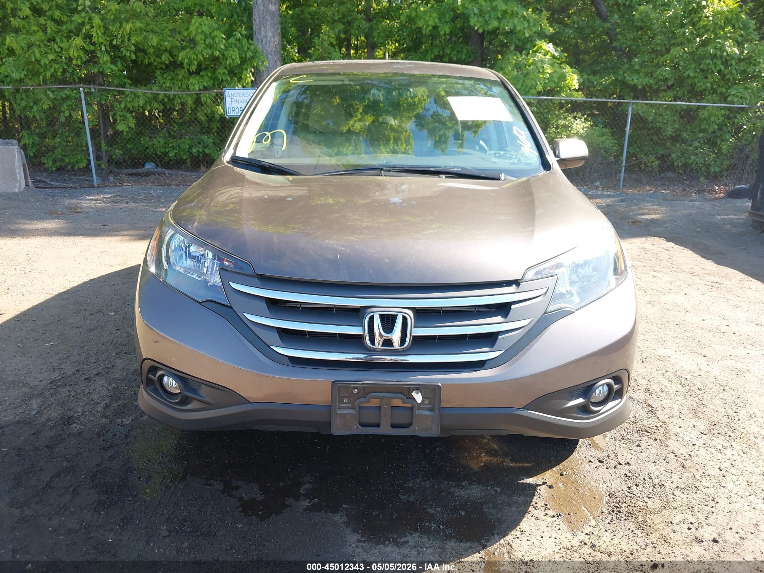 2014 Honda Cr-v Ex Brown vin: 2HKRM4H56EH620140