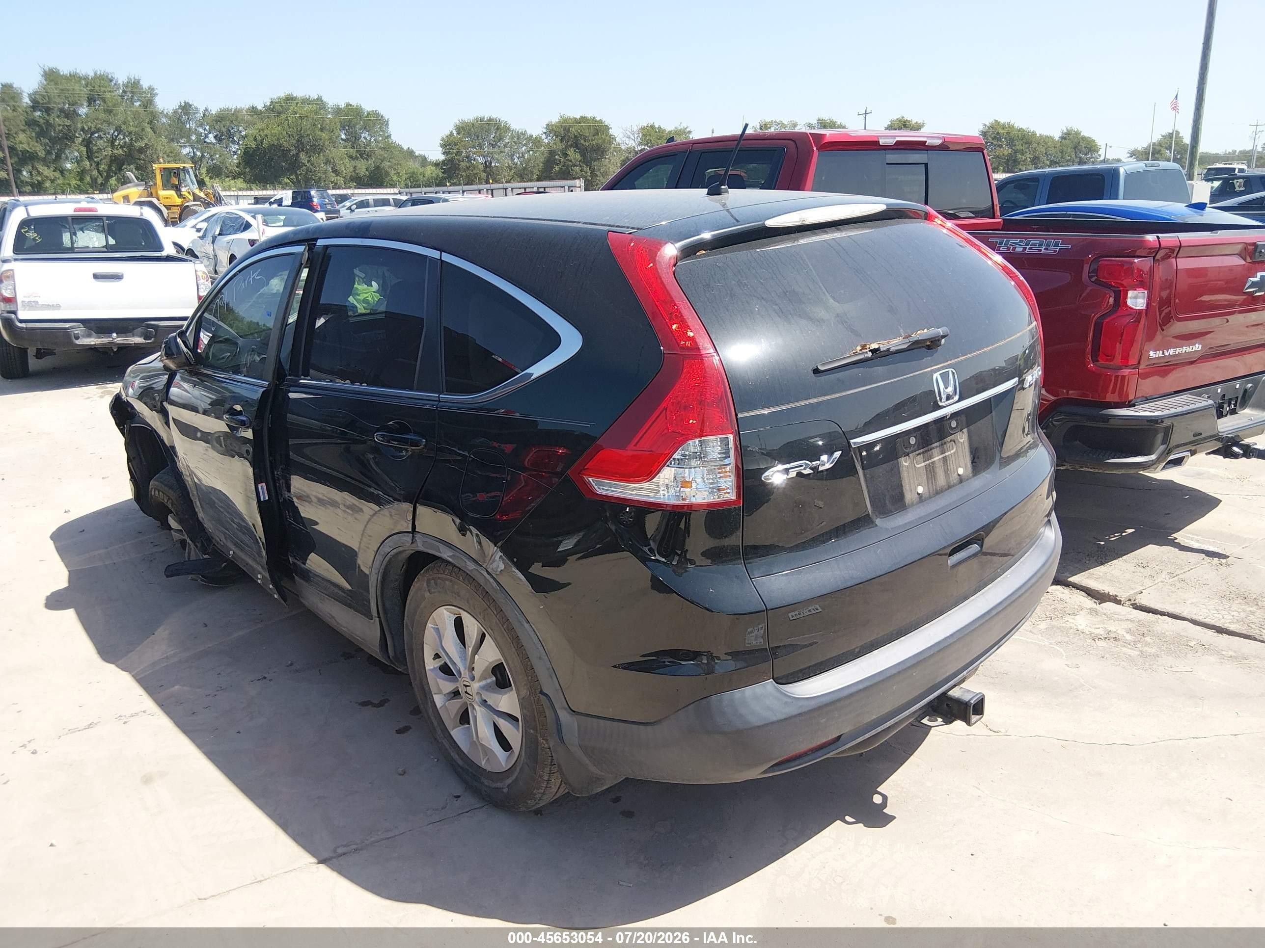 2014 Honda Cr-v Ex Black vin: 2HKRM4H56EH623863