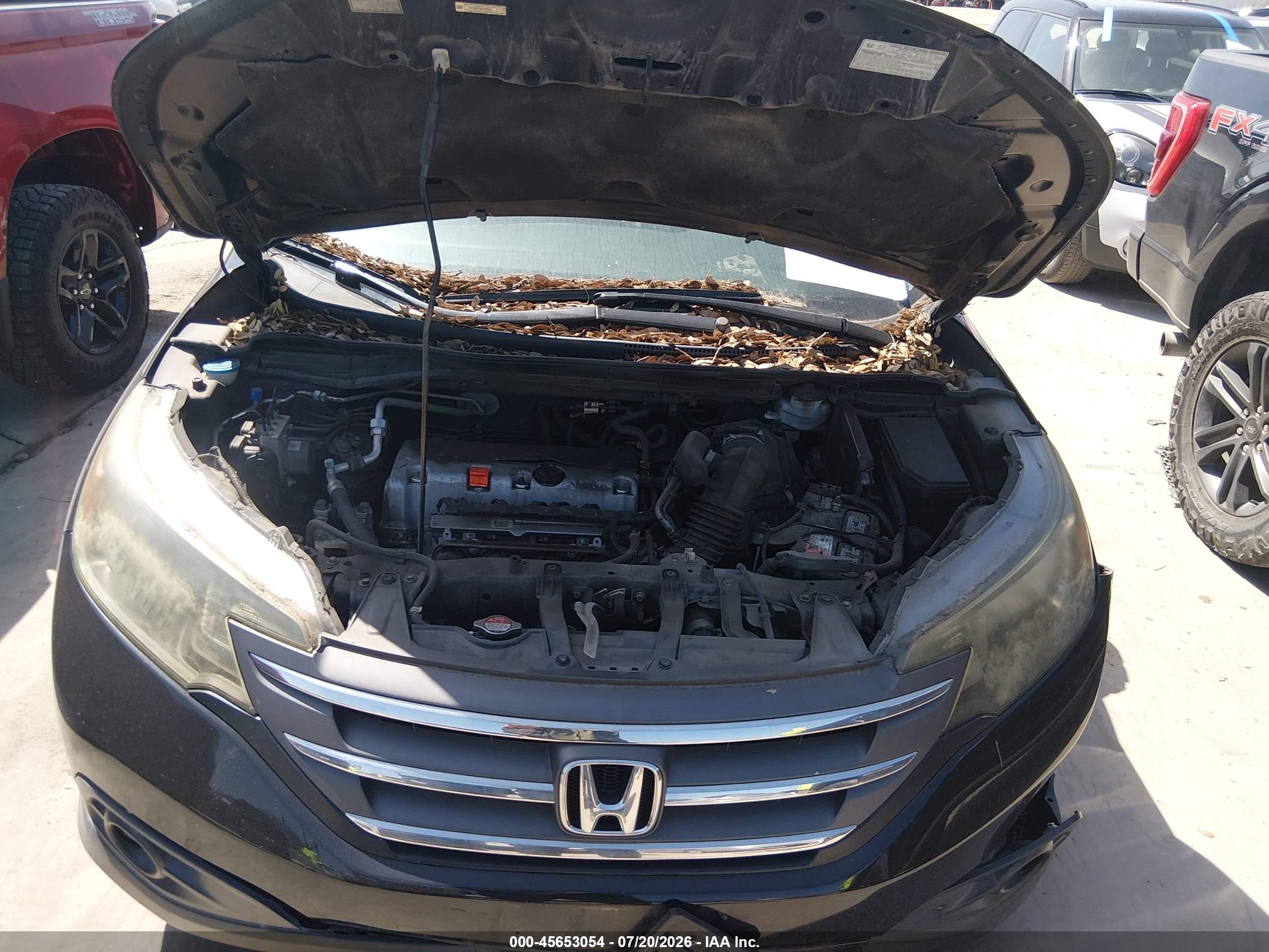 2014 Honda Cr-v Ex Black vin: 2HKRM4H56EH623863