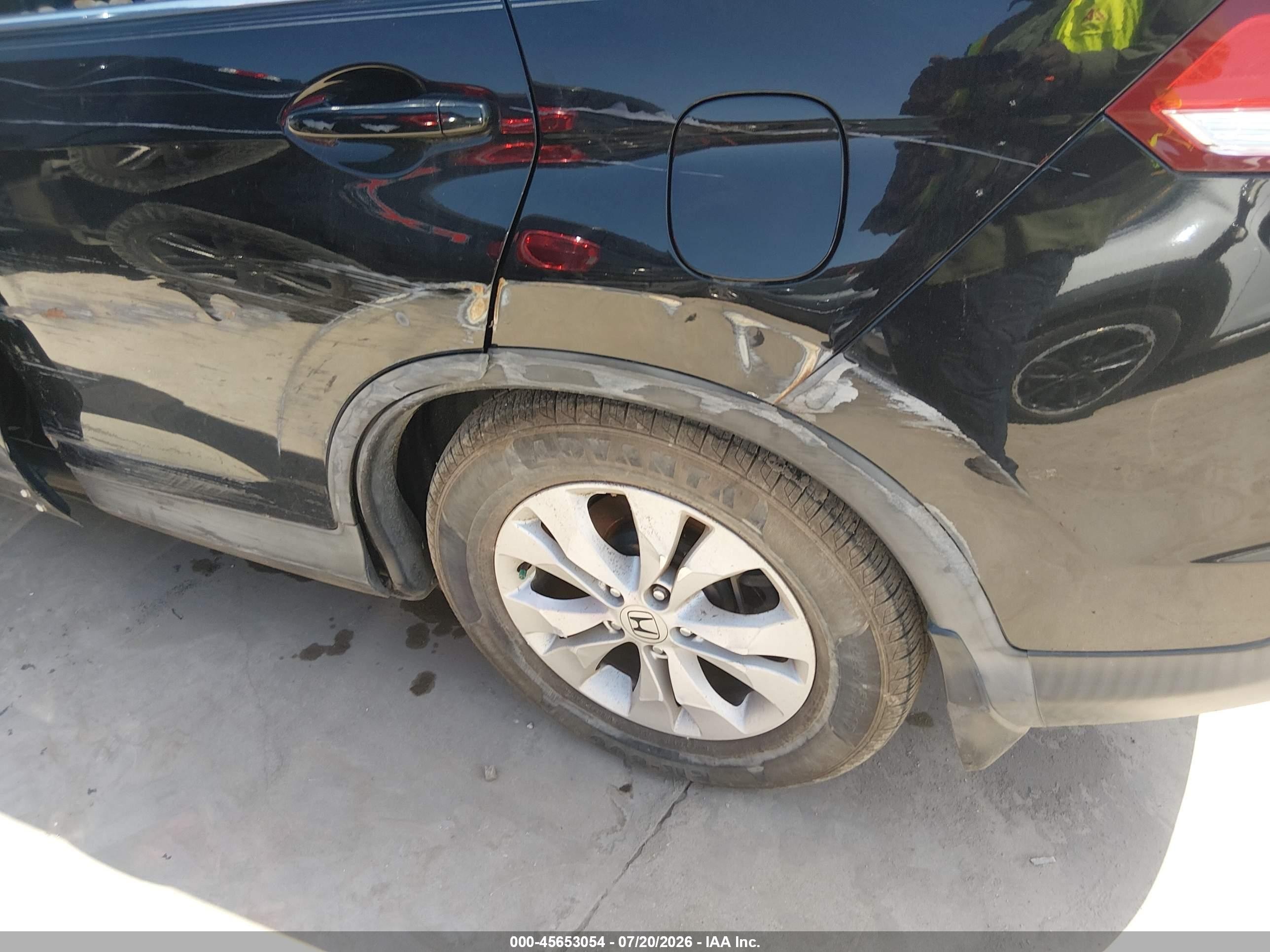 2014 Honda Cr-v Ex Black vin: 2HKRM4H56EH623863