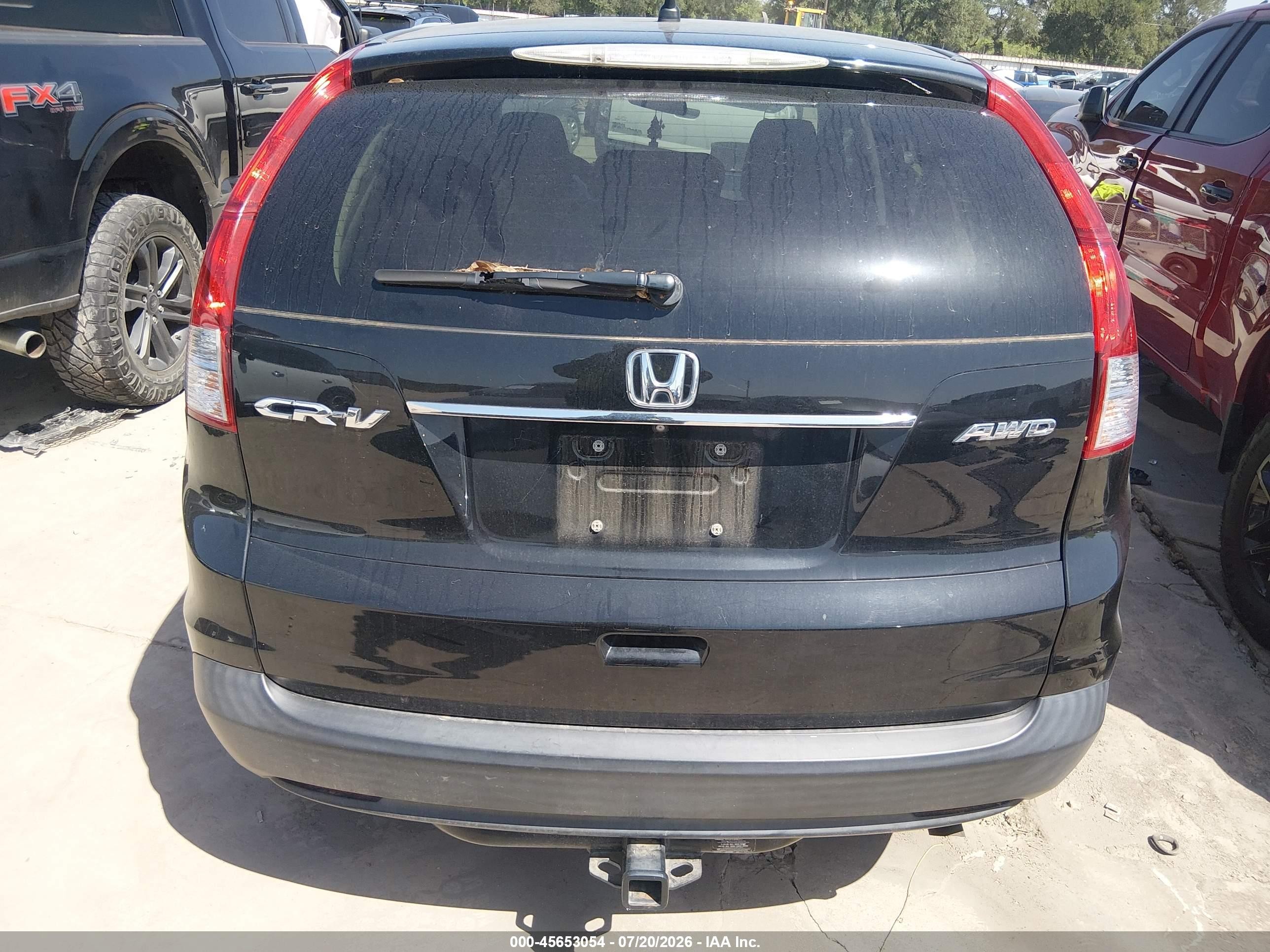 2014 Honda Cr-v Ex Black vin: 2HKRM4H56EH623863