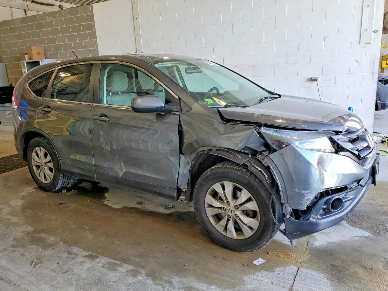 2014 Honda Cr-v Ex Gray vin: 2HKRM4H56EH624771