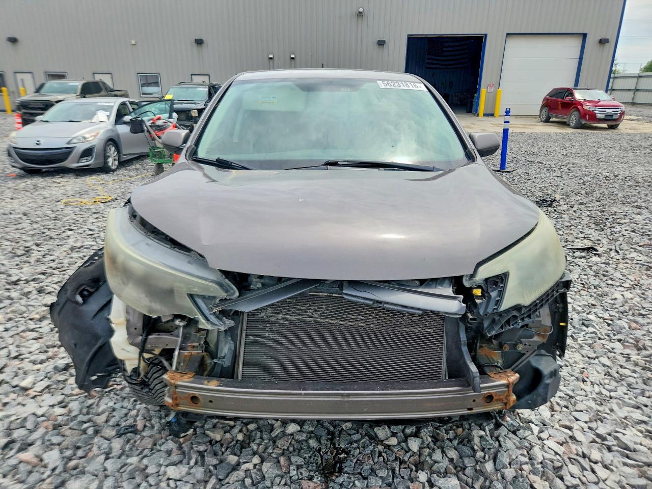 2014 Honda Cr-v Ex Серый vin: 2HKRM4H56EH637195