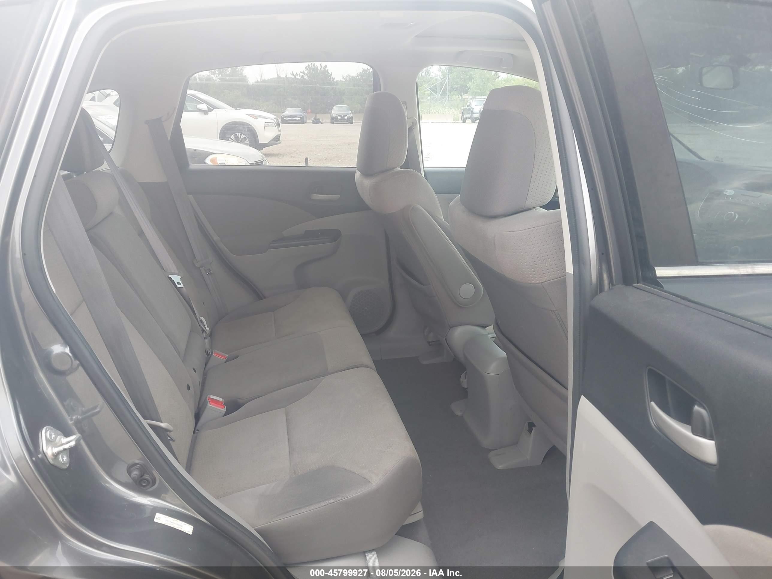 2014 Honda Cr-v Ex Gray vin: 2HKRM4H56EH695680