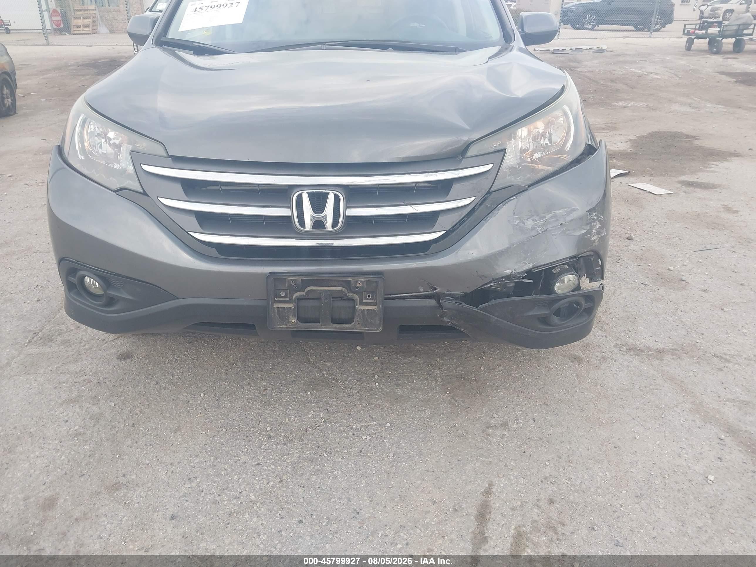 2014 Honda Cr-v Ex Gray vin: 2HKRM4H56EH695680