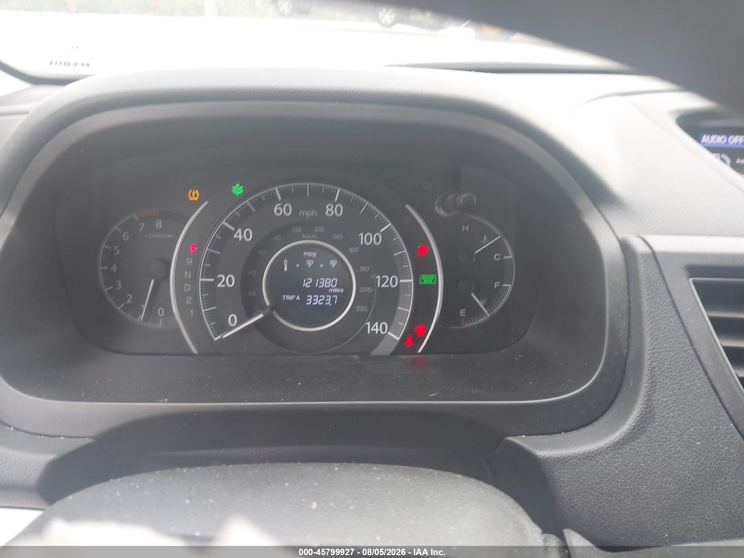2014 Honda Cr-v Ex Gray vin: 2HKRM4H56EH695680