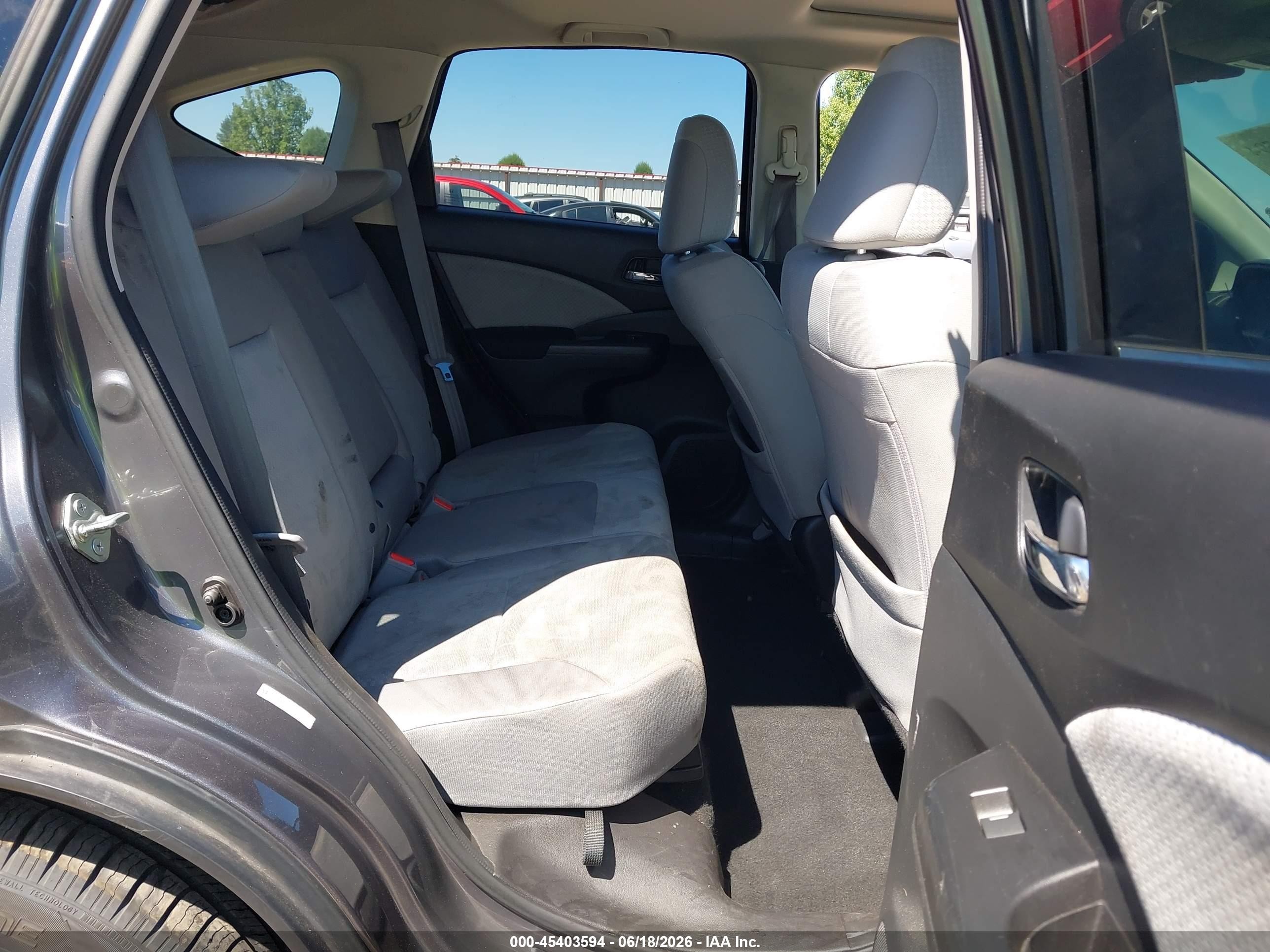 2015 Honda Cr-v Ex Серый vin: 2HKRM4H56FH619622