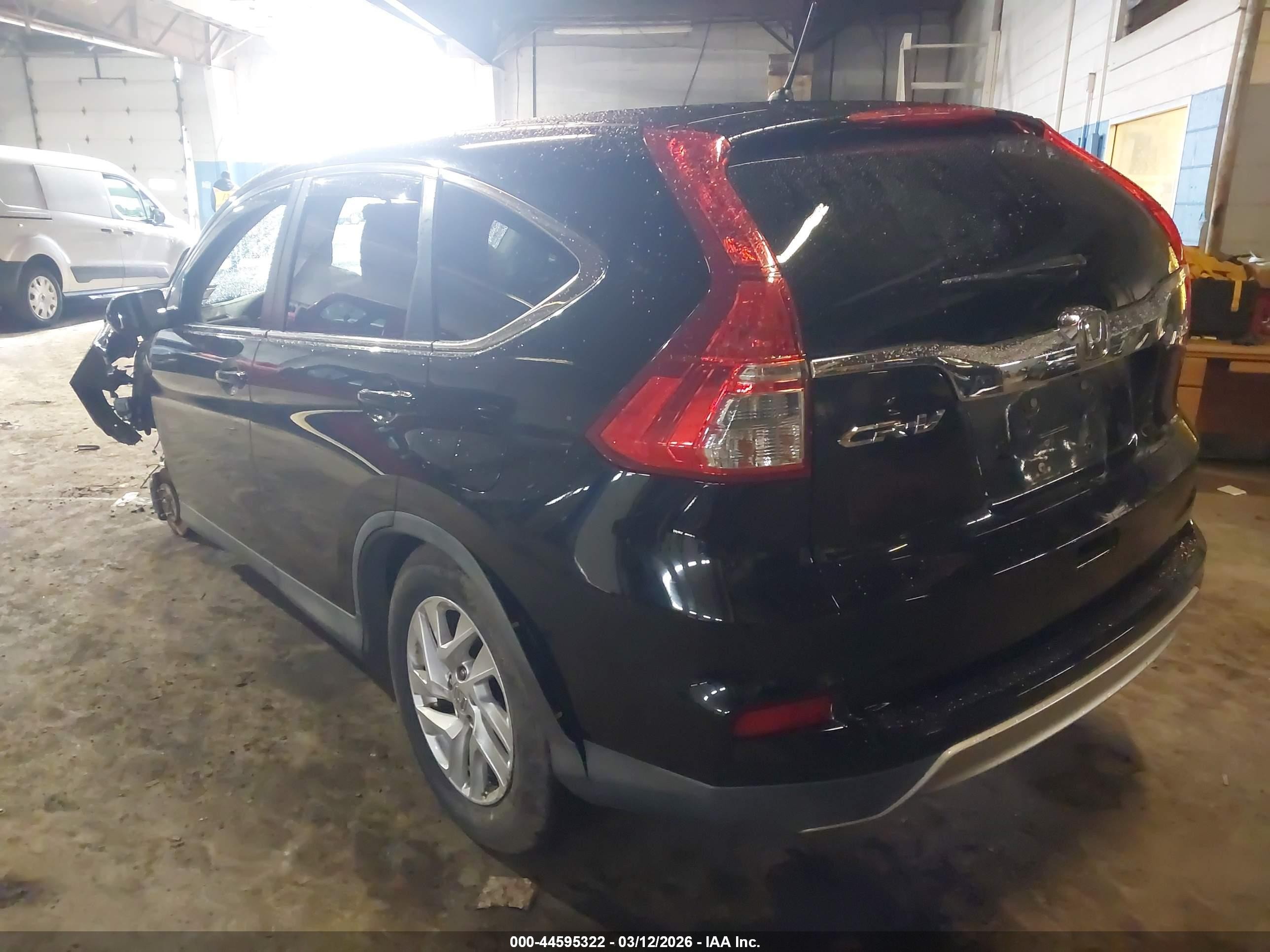 2015 Honda Cr-v Ex Black vin: 2HKRM4H56FH642219