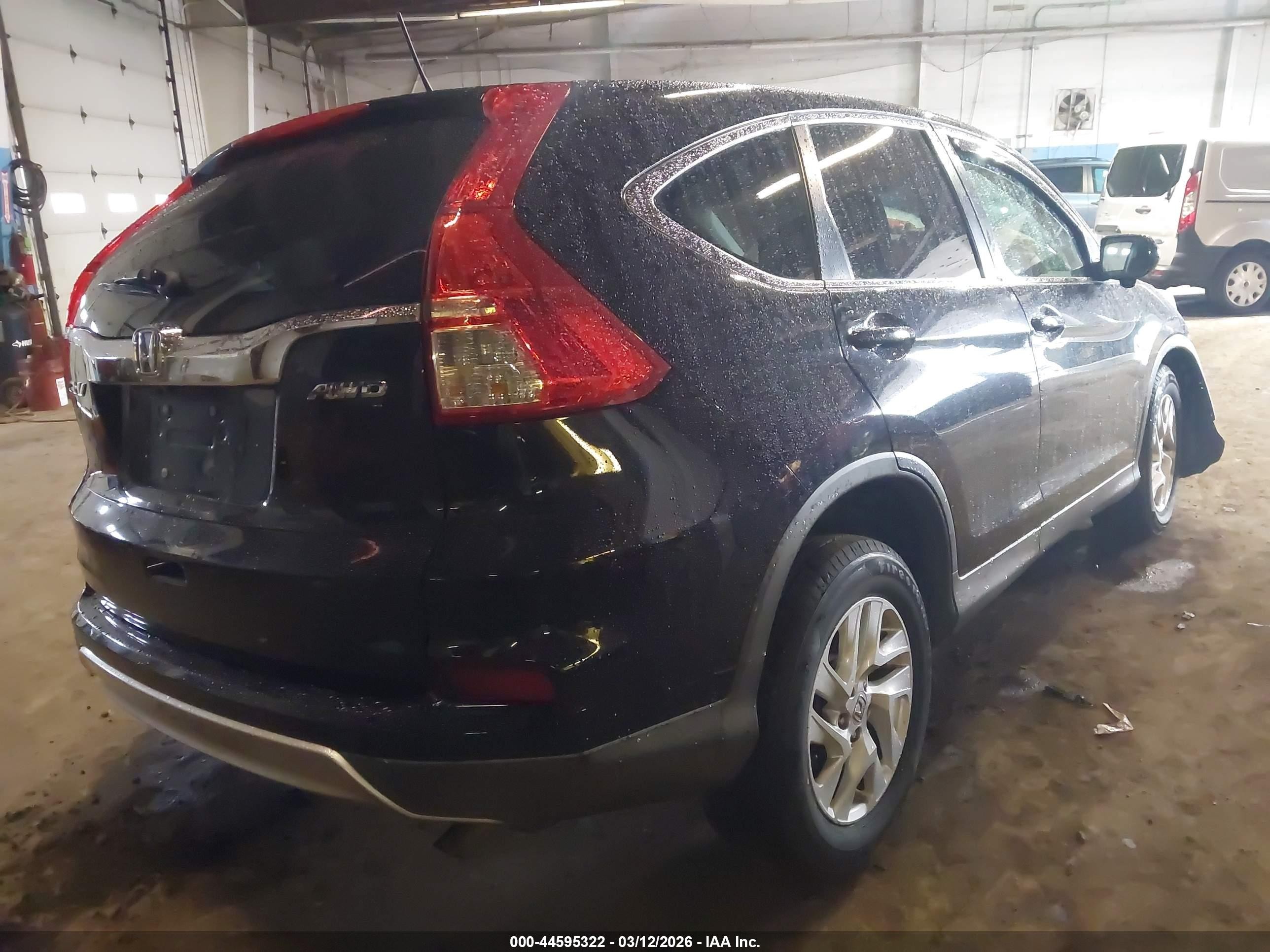 2015 Honda Cr-v Ex Black vin: 2HKRM4H56FH642219