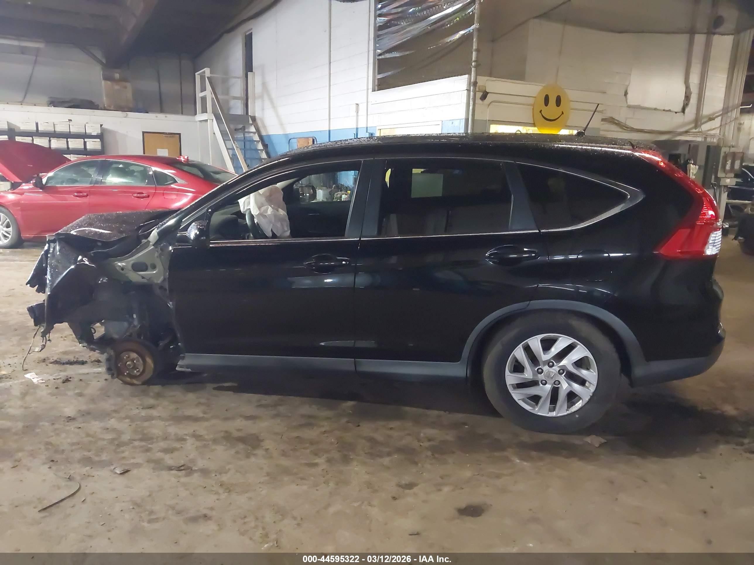 2015 Honda Cr-v Ex Black vin: 2HKRM4H56FH642219