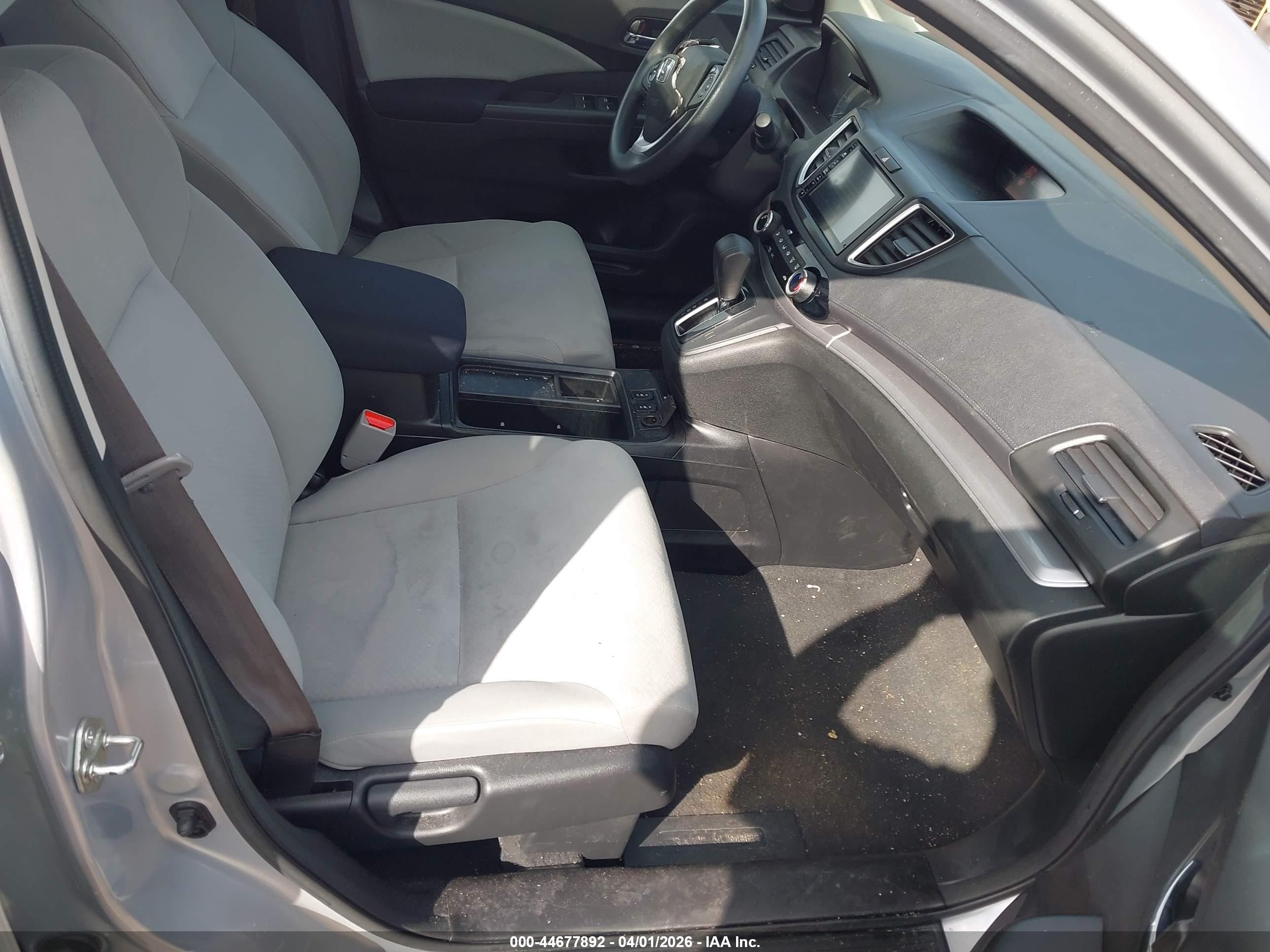 2015 Honda Cr-v Ex Silver vin: 2HKRM4H56FH642415