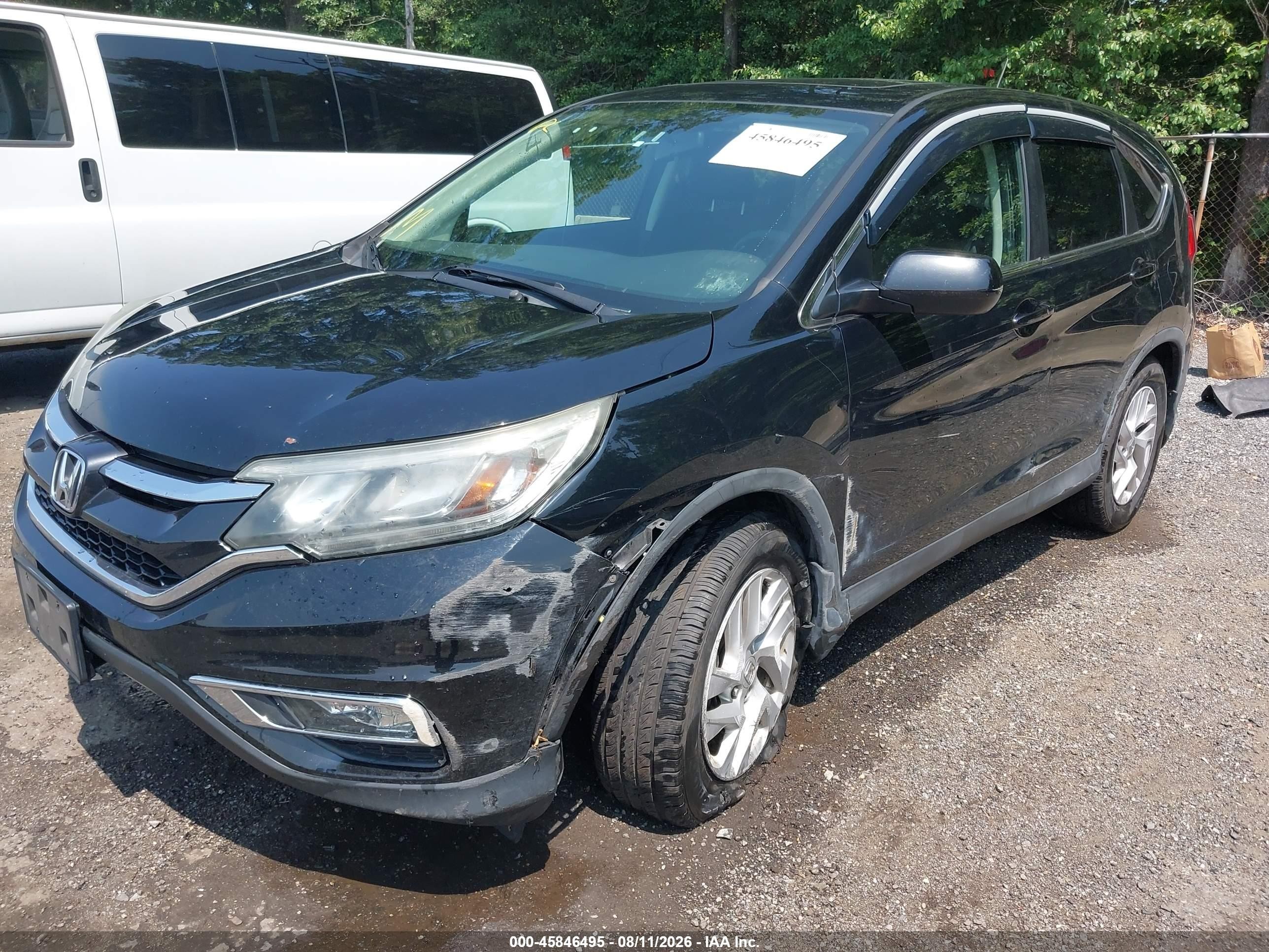 2015 Honda Cr-v Ex Black vin: 2HKRM4H56FH675544