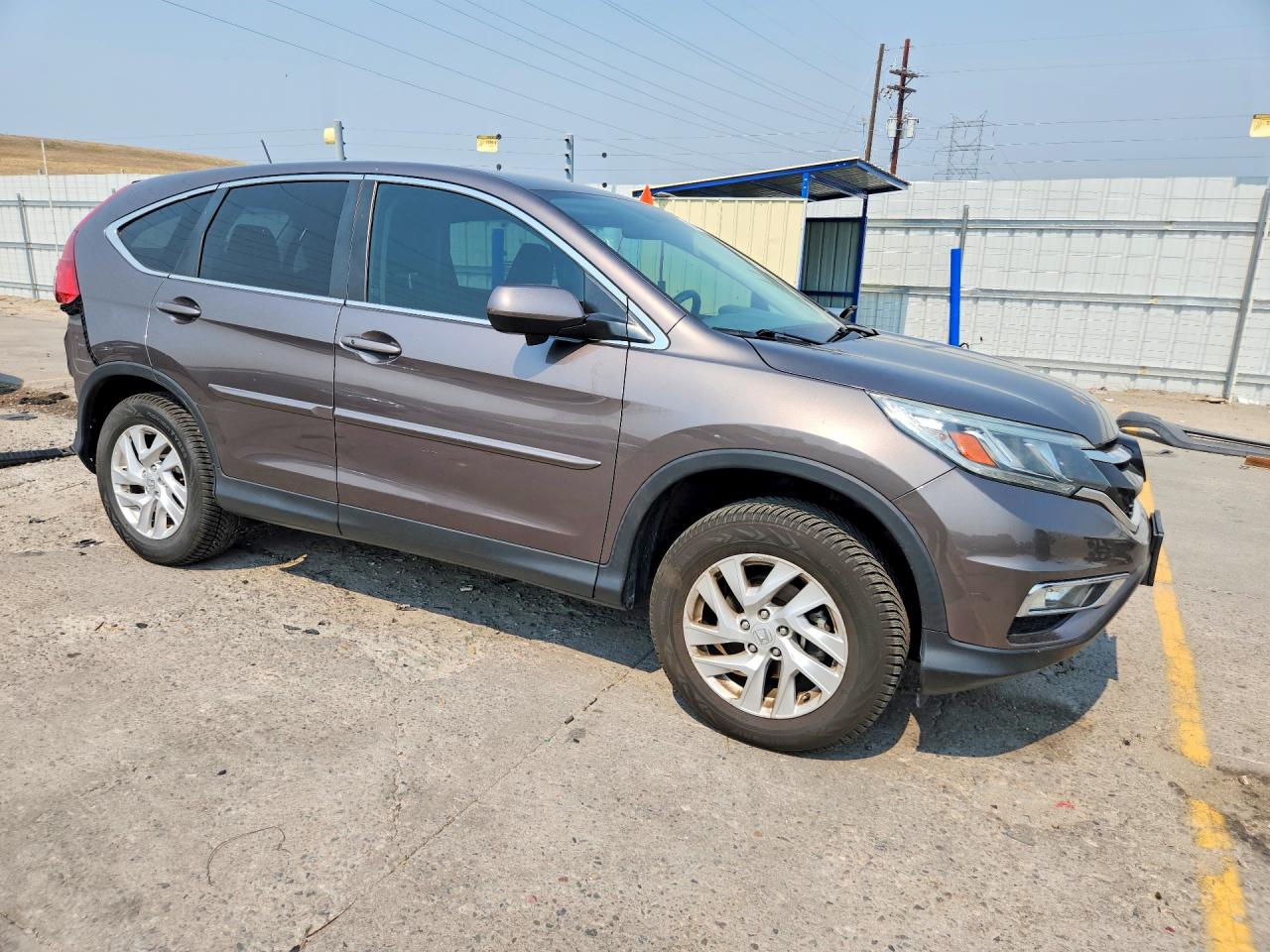 2015 Honda Cr-v Ex Gray vin: 2HKRM4H56FH680730