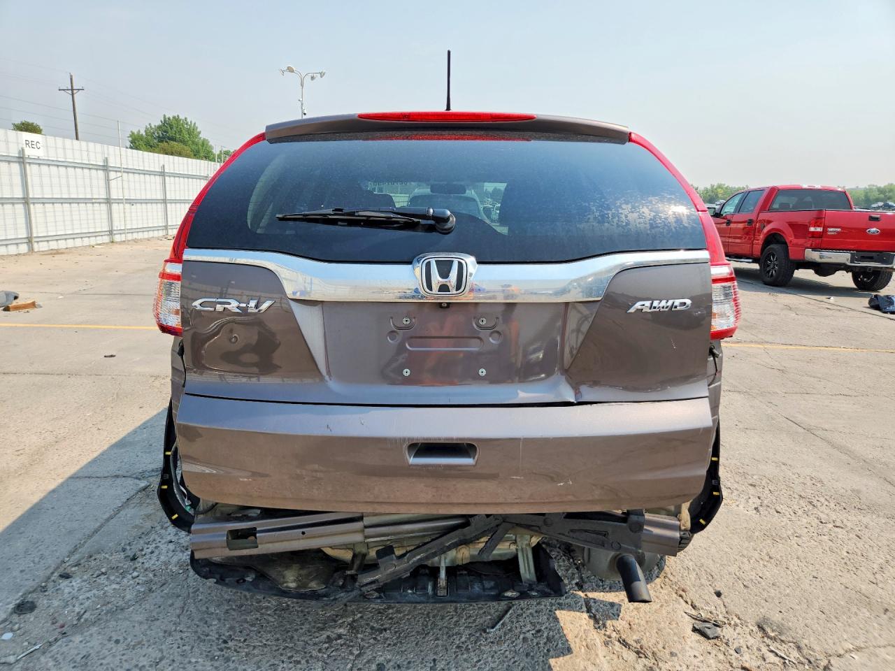 2015 Honda Cr-v Ex Gray vin: 2HKRM4H56FH680730