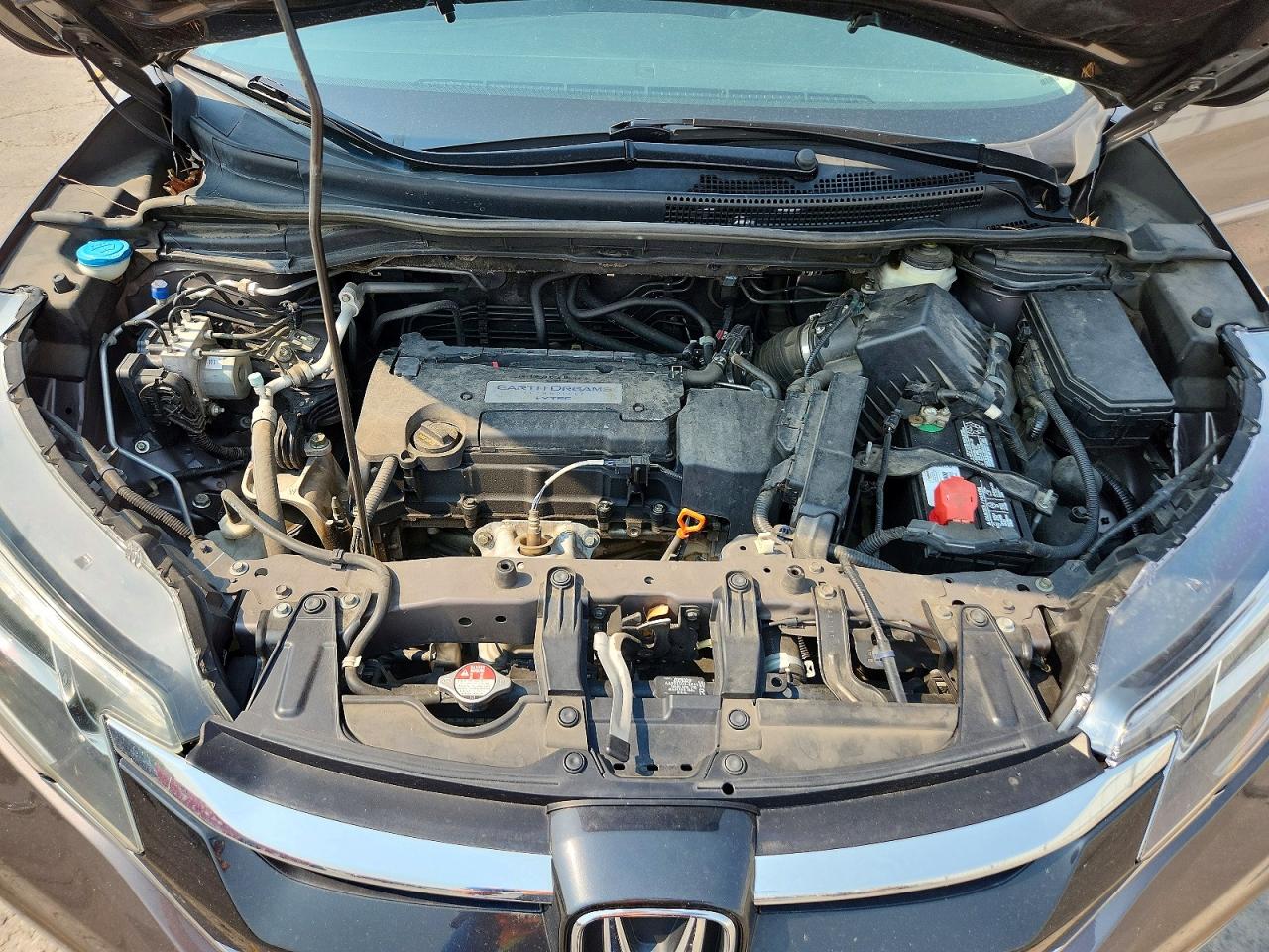2015 Honda Cr-v Ex Gray vin: 2HKRM4H56FH680730
