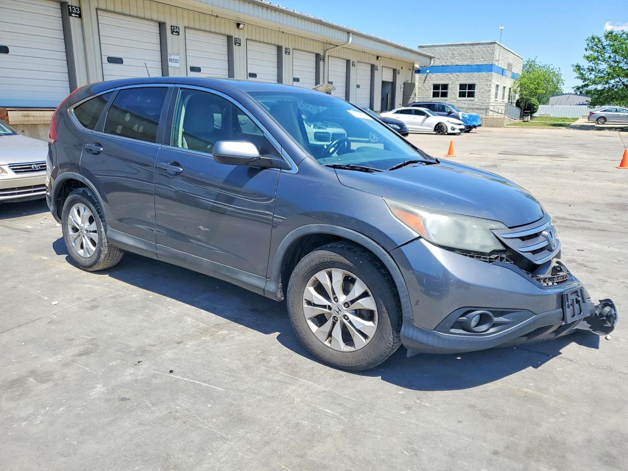 2012 Honda Cr-v Ex Gray vin: 2HKRM4H57CH615414