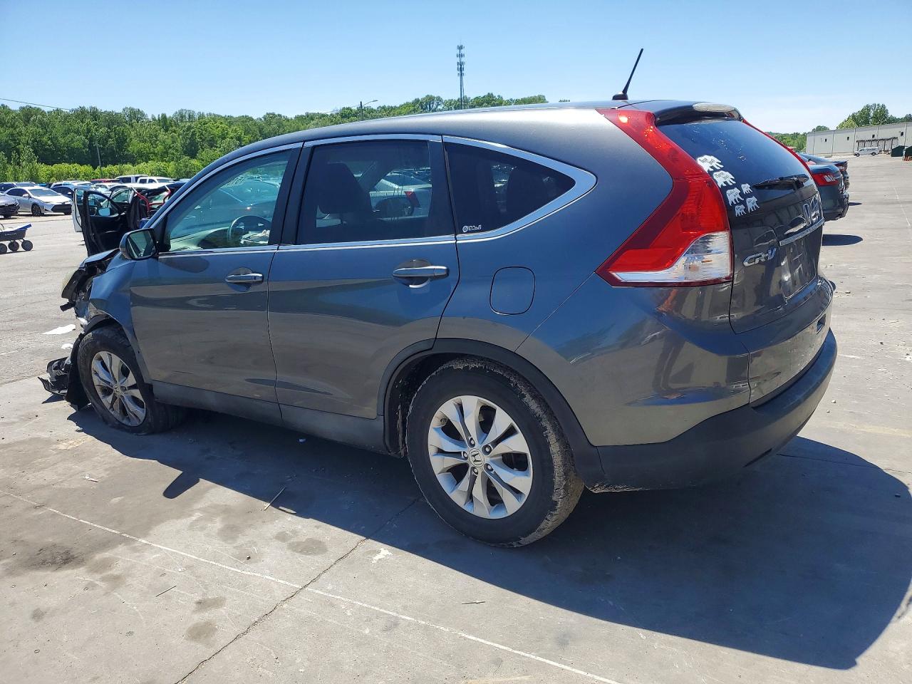 2012 Honda Cr-v Ex Gray vin: 2HKRM4H57CH615414