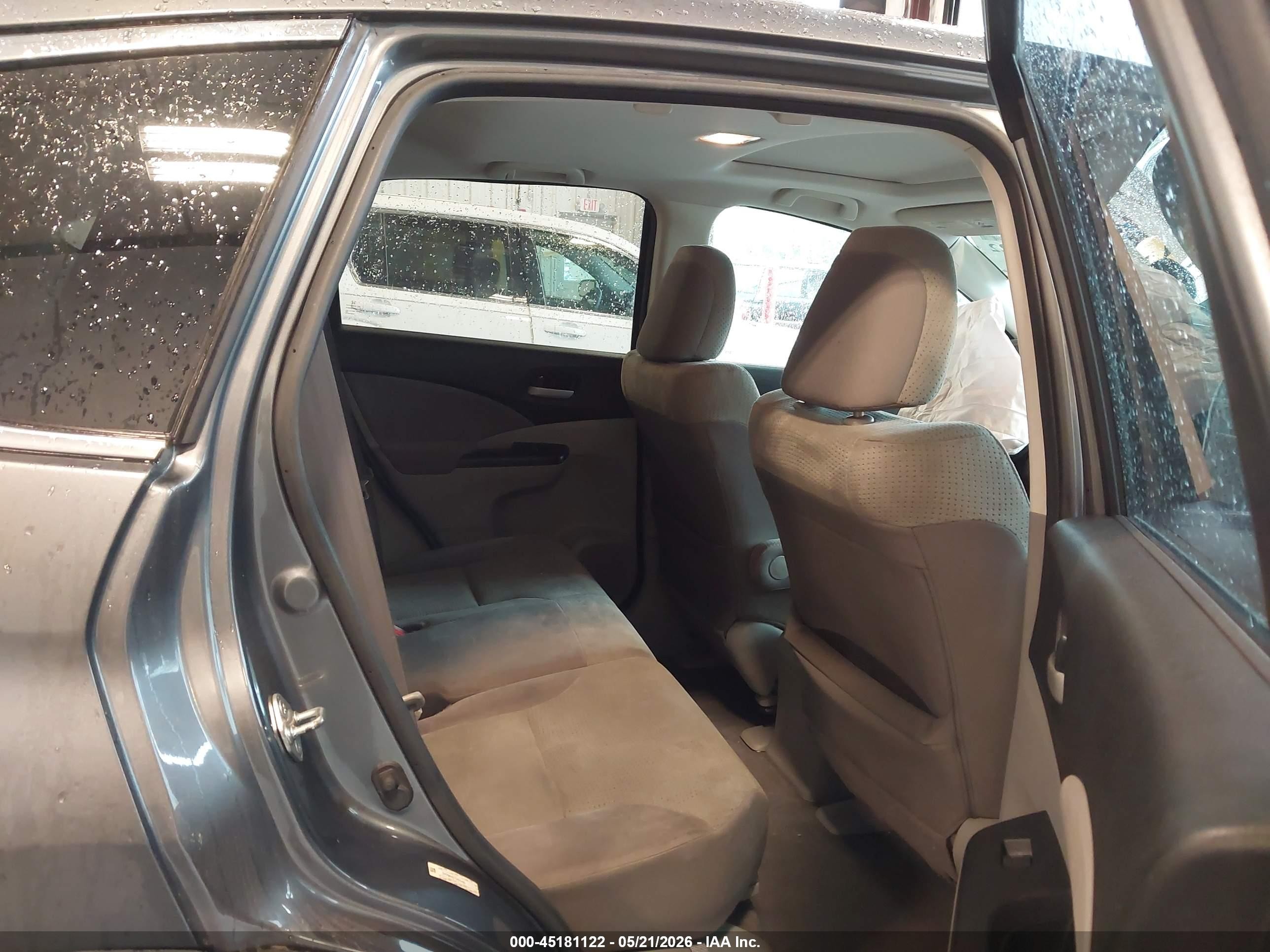 2012 Honda Cr-v Ex Gray vin: 2HKRM4H57CH616465