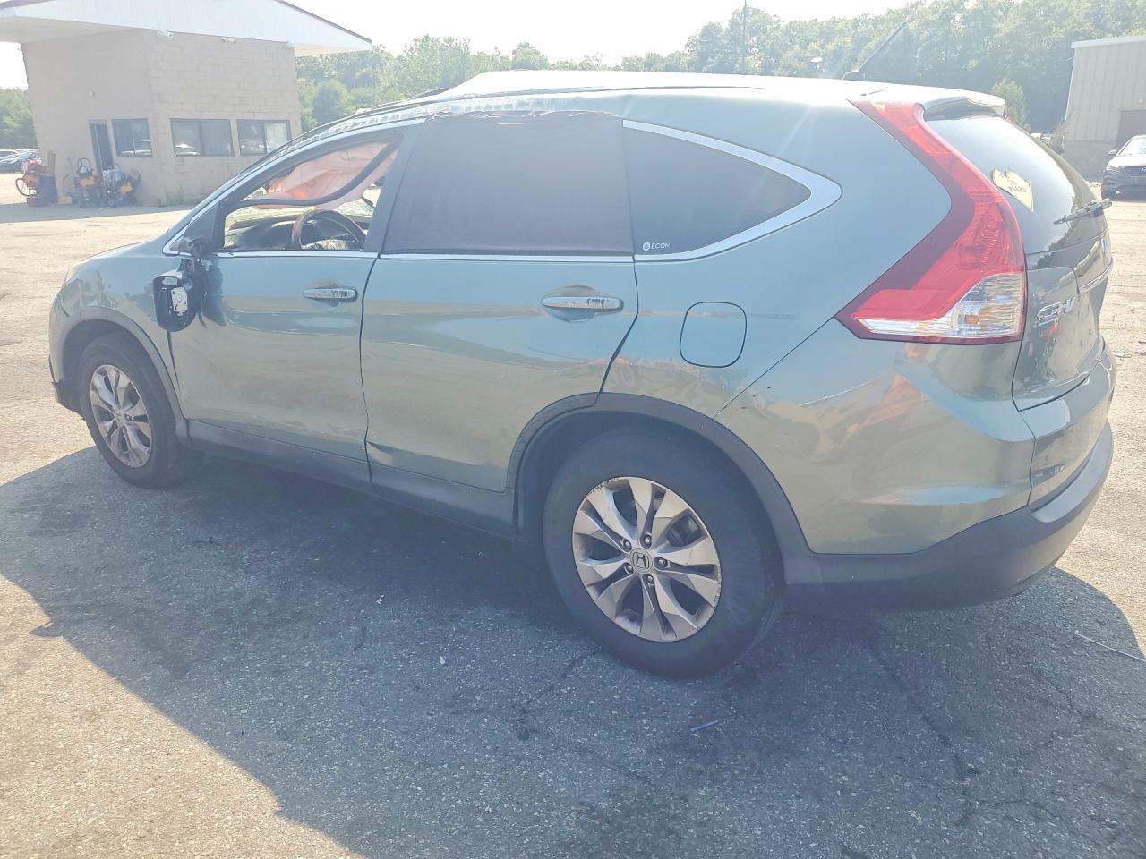 2012 Honda Cr-v Ex Green vin: 2HKRM4H57CH617308