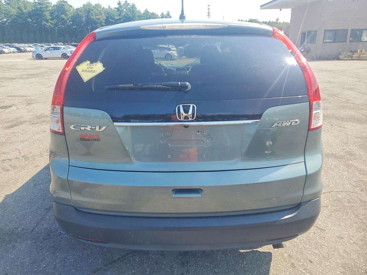 2012 Honda Cr-v Ex Green vin: 2HKRM4H57CH617308