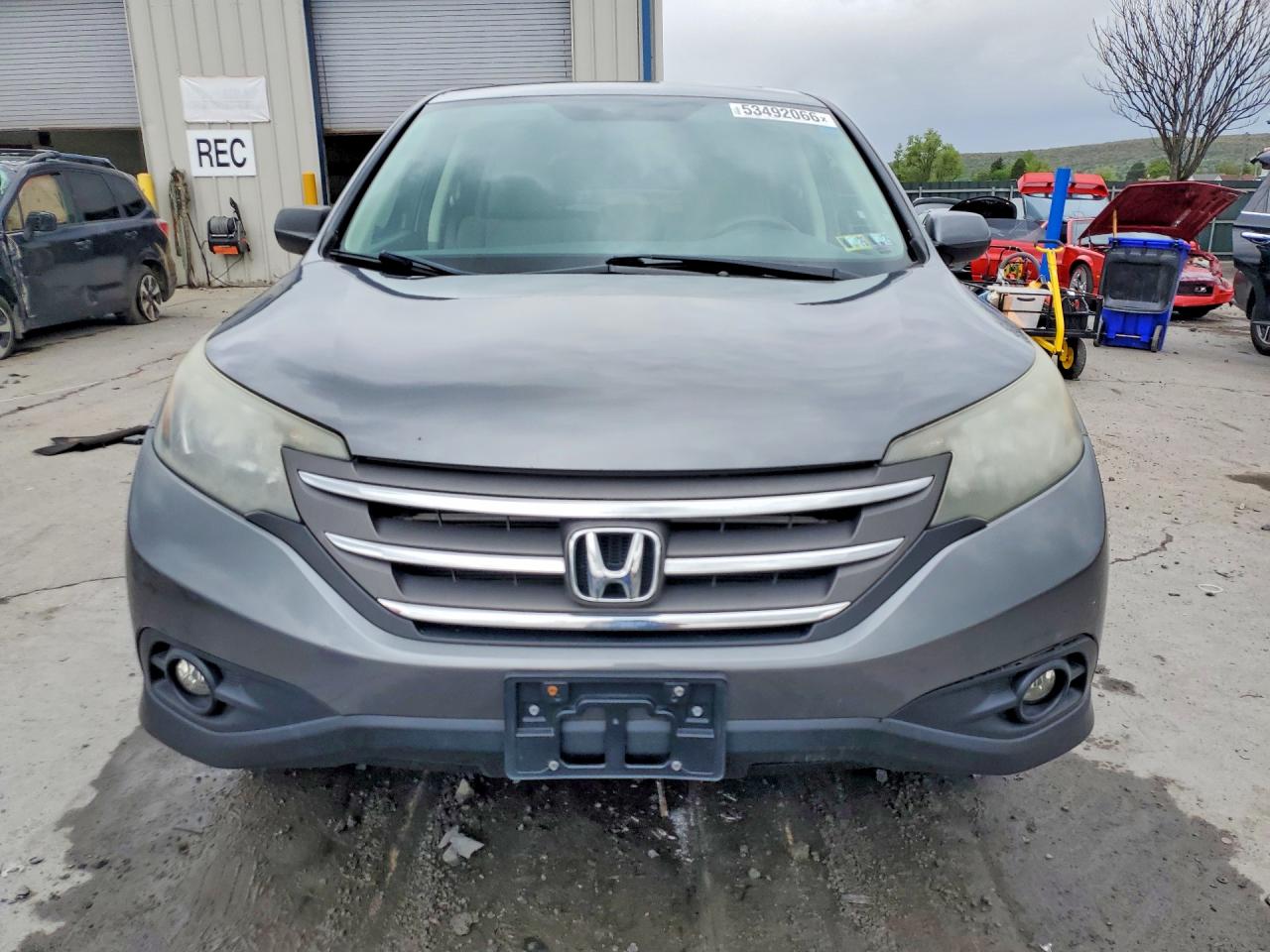 2012 Honda Cr-v Ex Gray vin: 2HKRM4H57CH626090