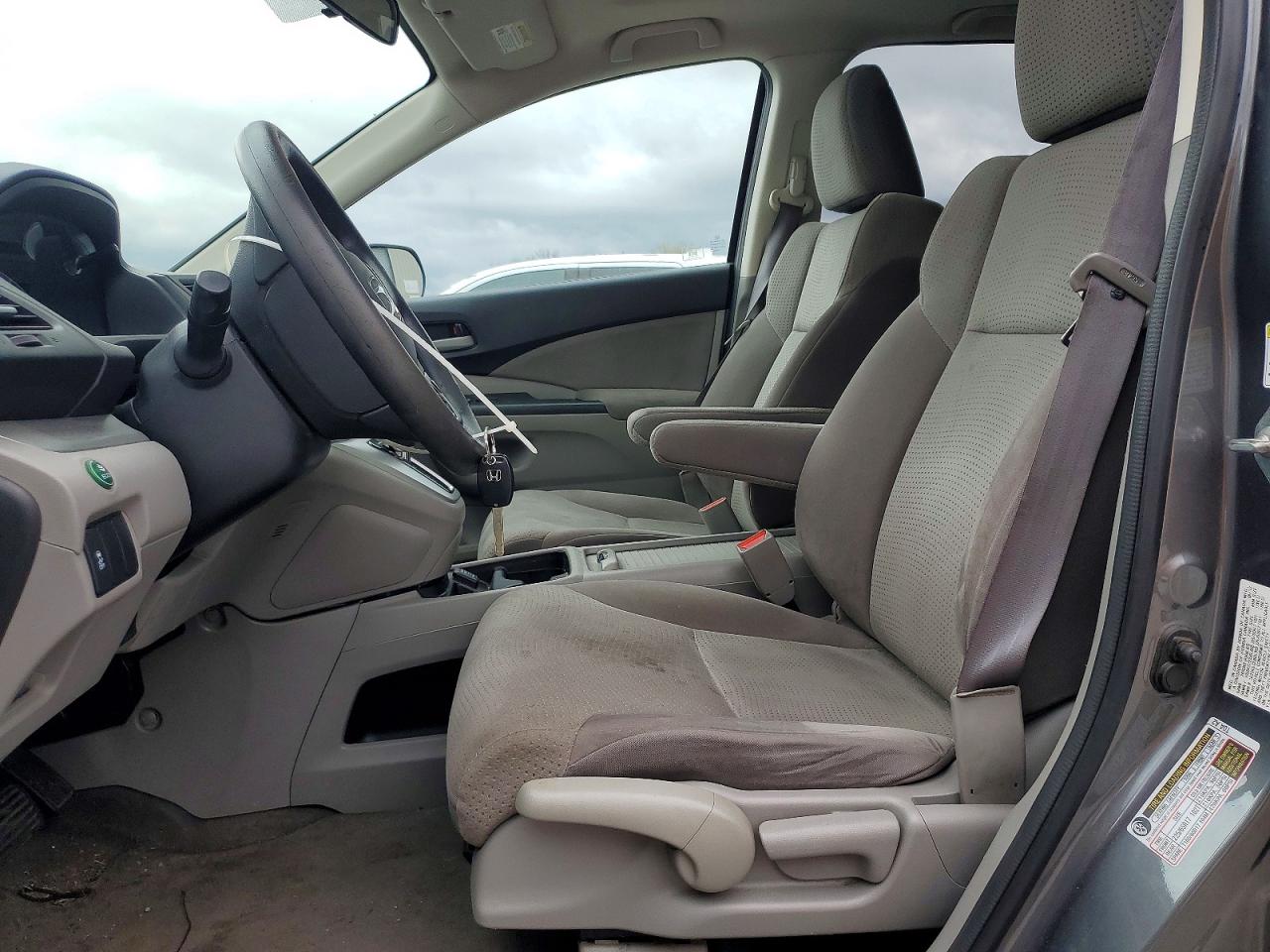 2012 Honda Cr-v Ex Gray vin: 2HKRM4H57CH626090