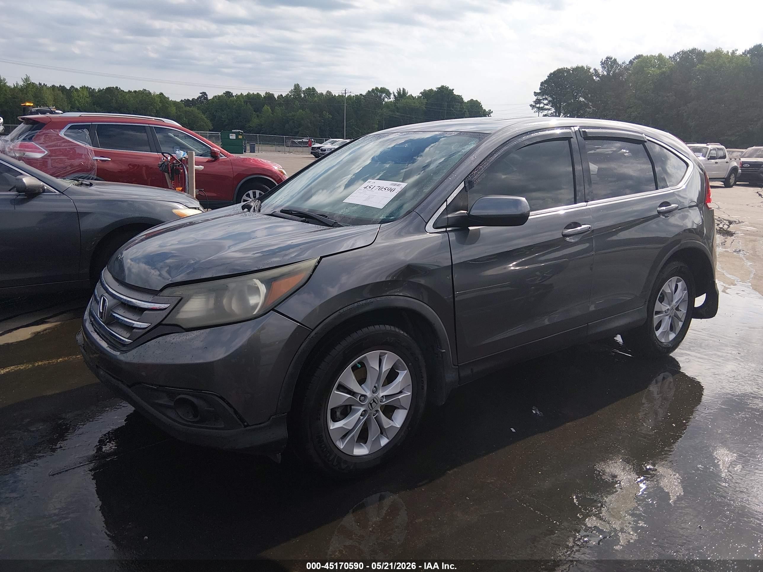 2012 Honda Cr-v Ex Pewter vin: 2HKRM4H57CH633976