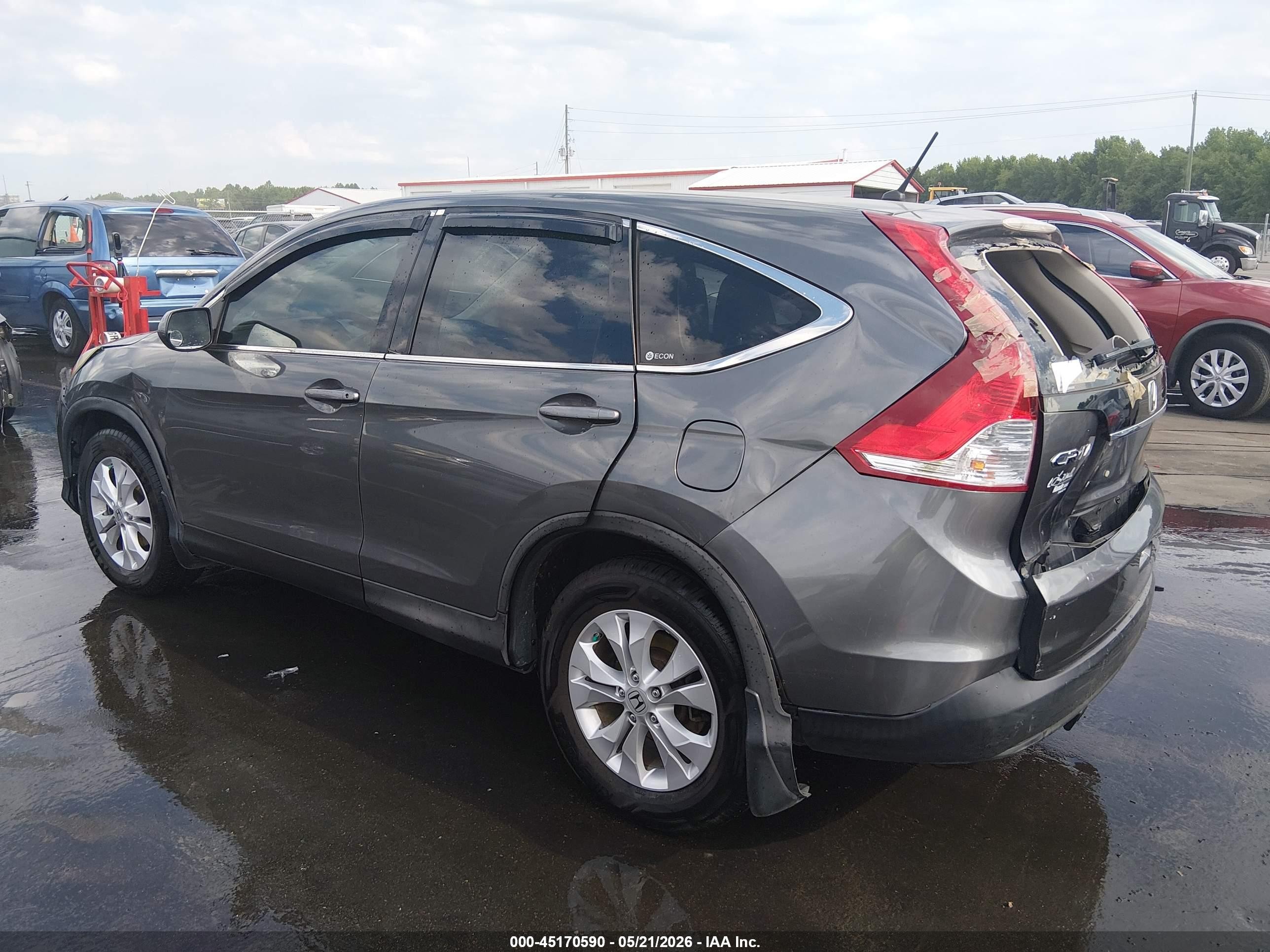 2012 Honda Cr-v Ex Pewter vin: 2HKRM4H57CH633976
