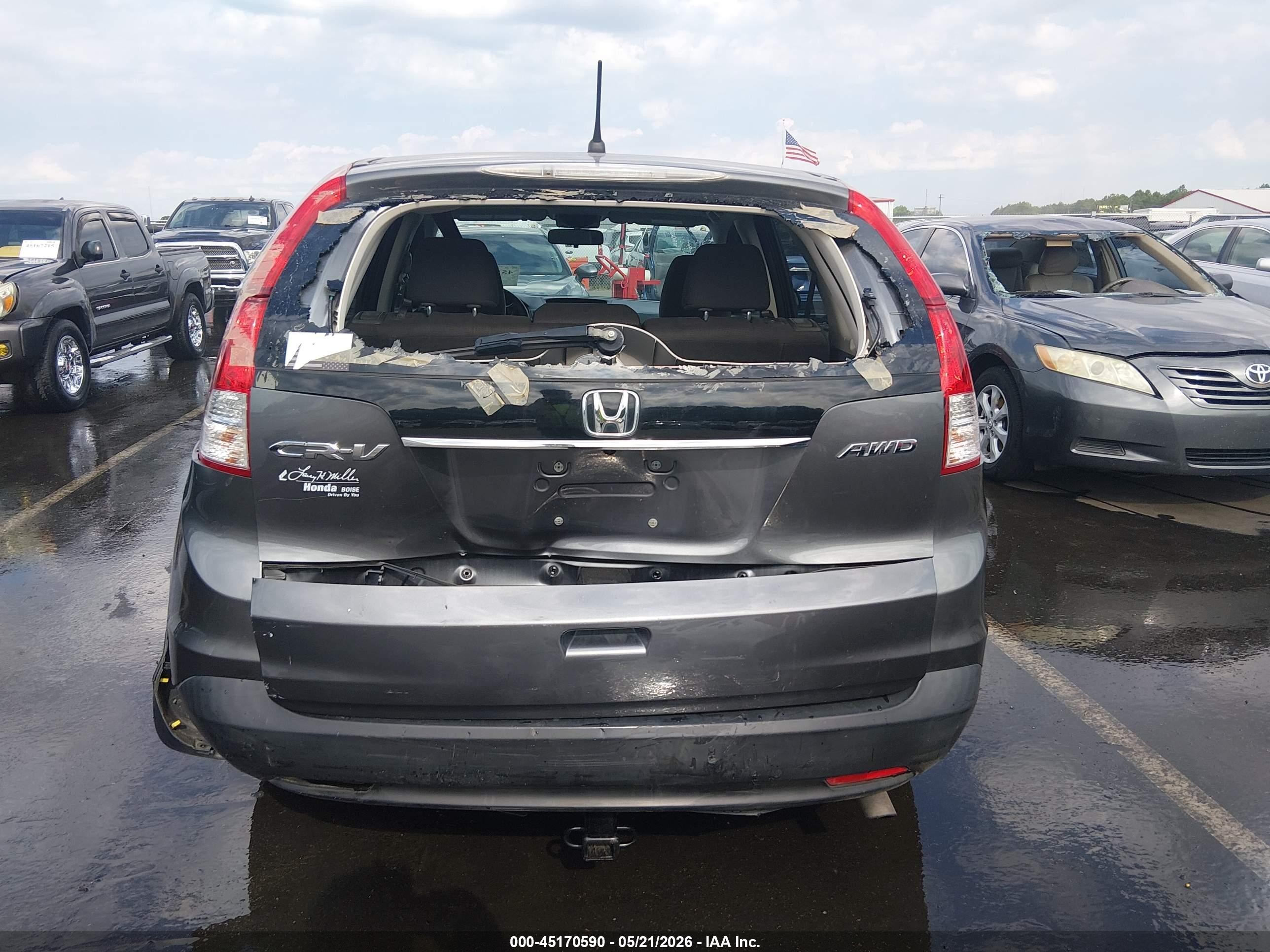 2012 Honda Cr-v Ex Pewter vin: 2HKRM4H57CH633976