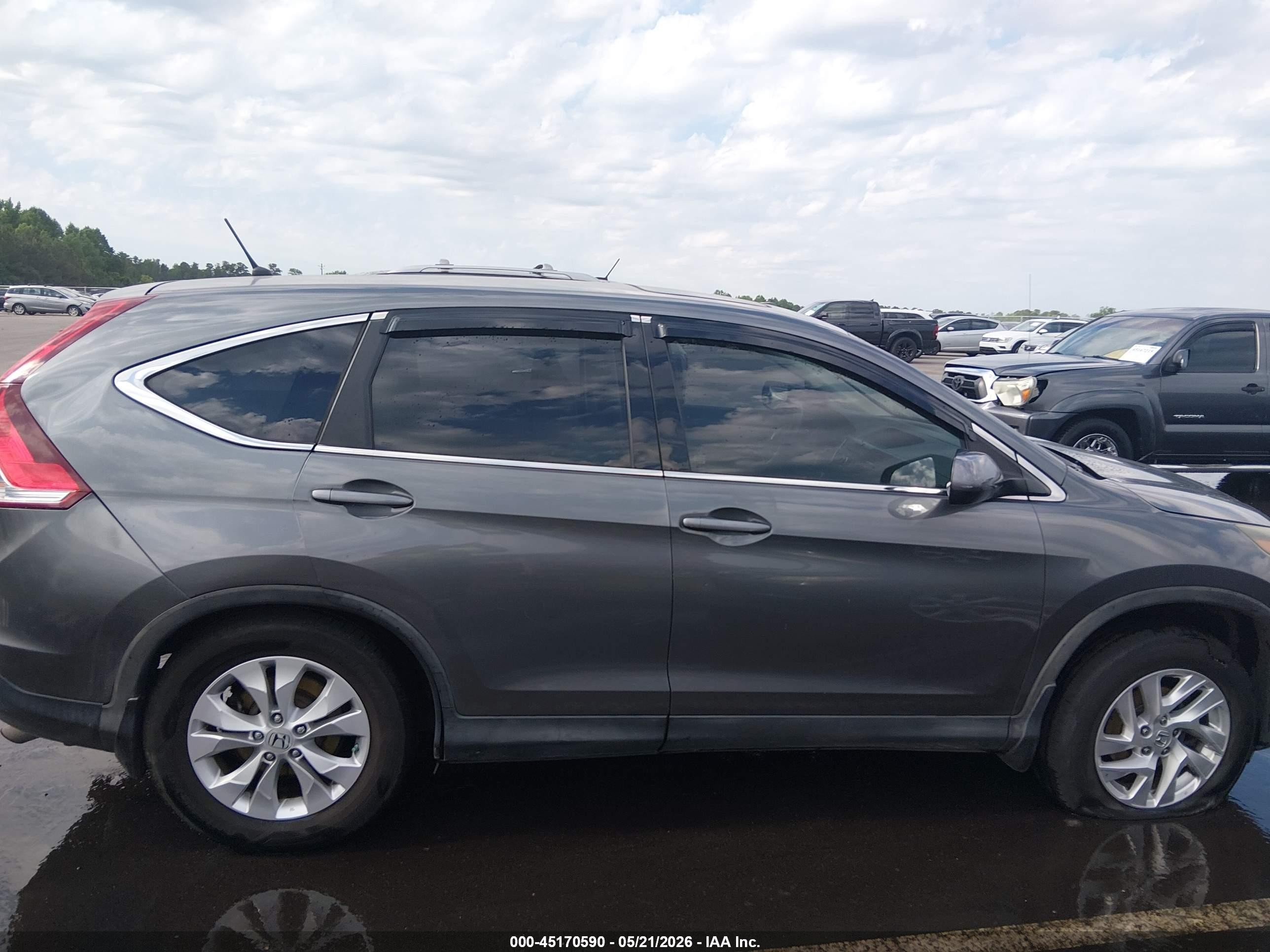 2012 Honda Cr-v Ex Pewter vin: 2HKRM4H57CH633976