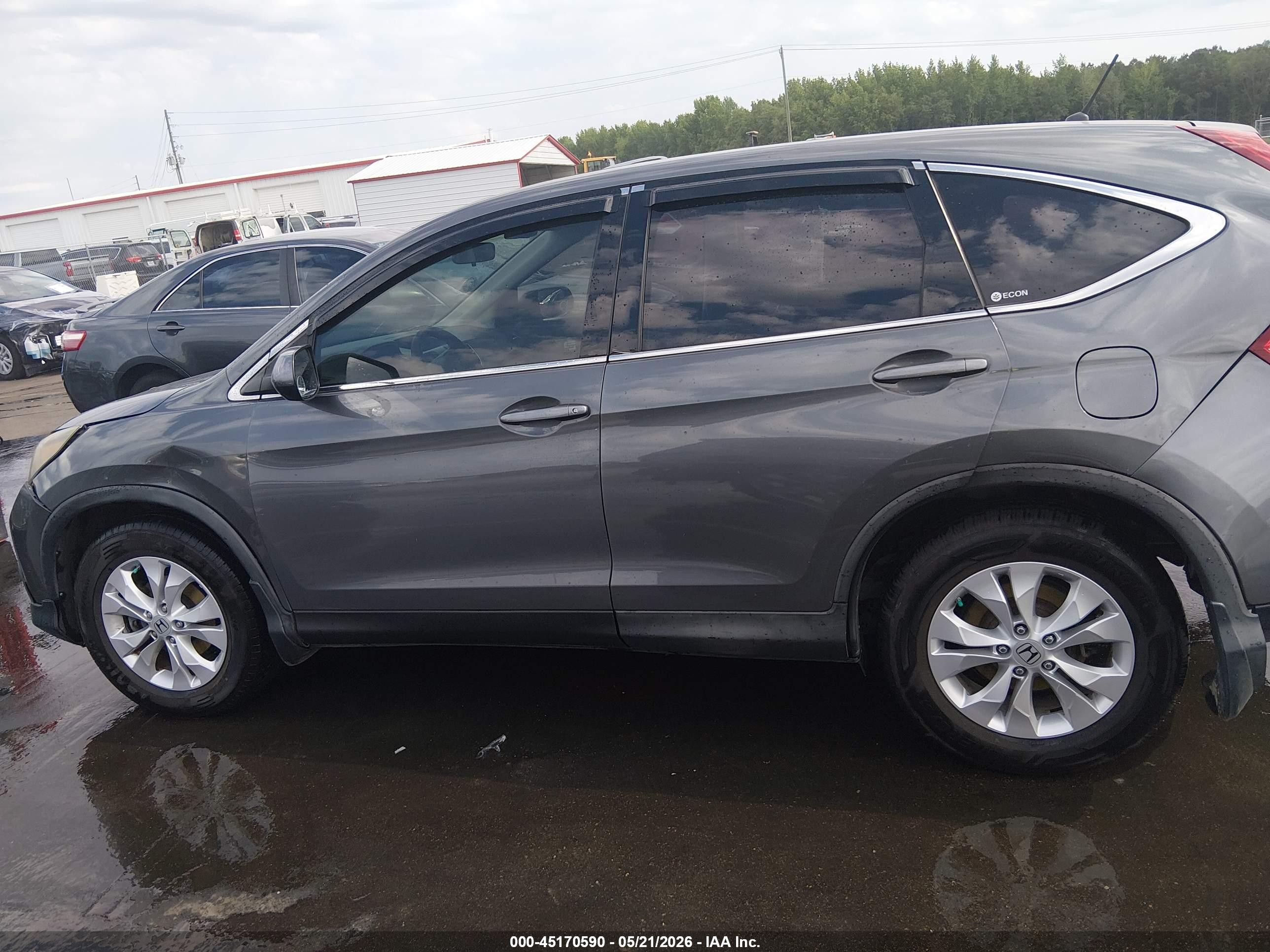 2012 Honda Cr-v Ex Pewter vin: 2HKRM4H57CH633976