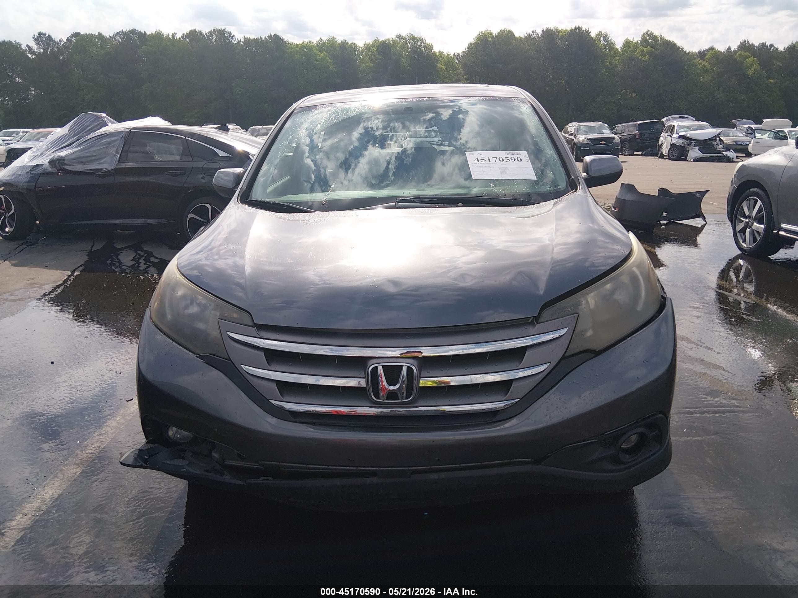 2012 Honda Cr-v Ex Pewter vin: 2HKRM4H57CH633976