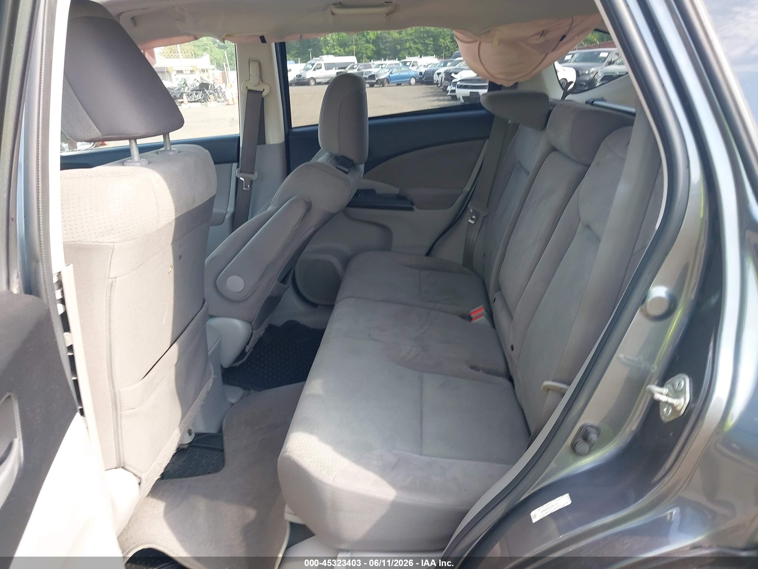 2013 Honda Cr-v Ex Gray vin: 2HKRM4H57DH617908