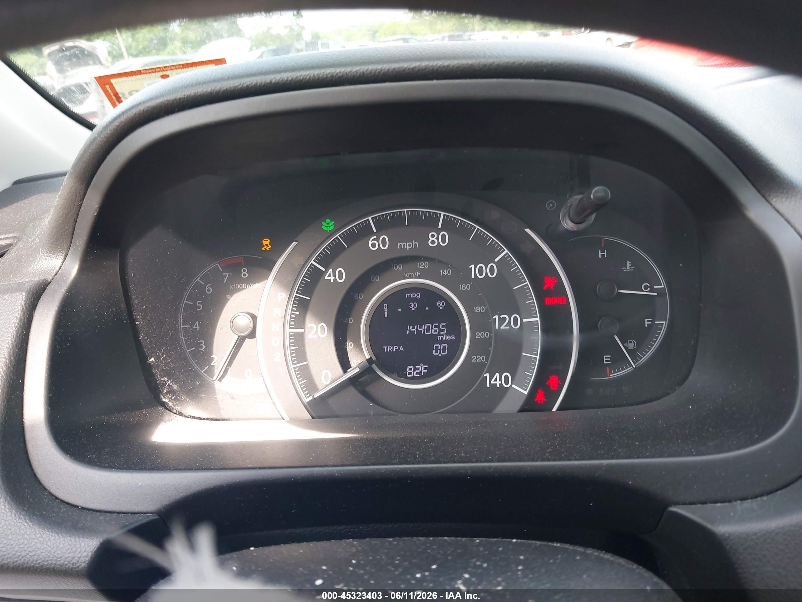 2013 Honda Cr-v Ex Gray vin: 2HKRM4H57DH617908